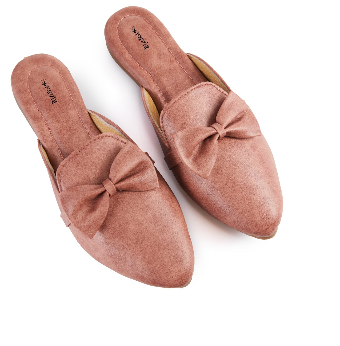 Bow Bliss Slip-On Mules for Women – Elegant & Comfy Daily Wear
