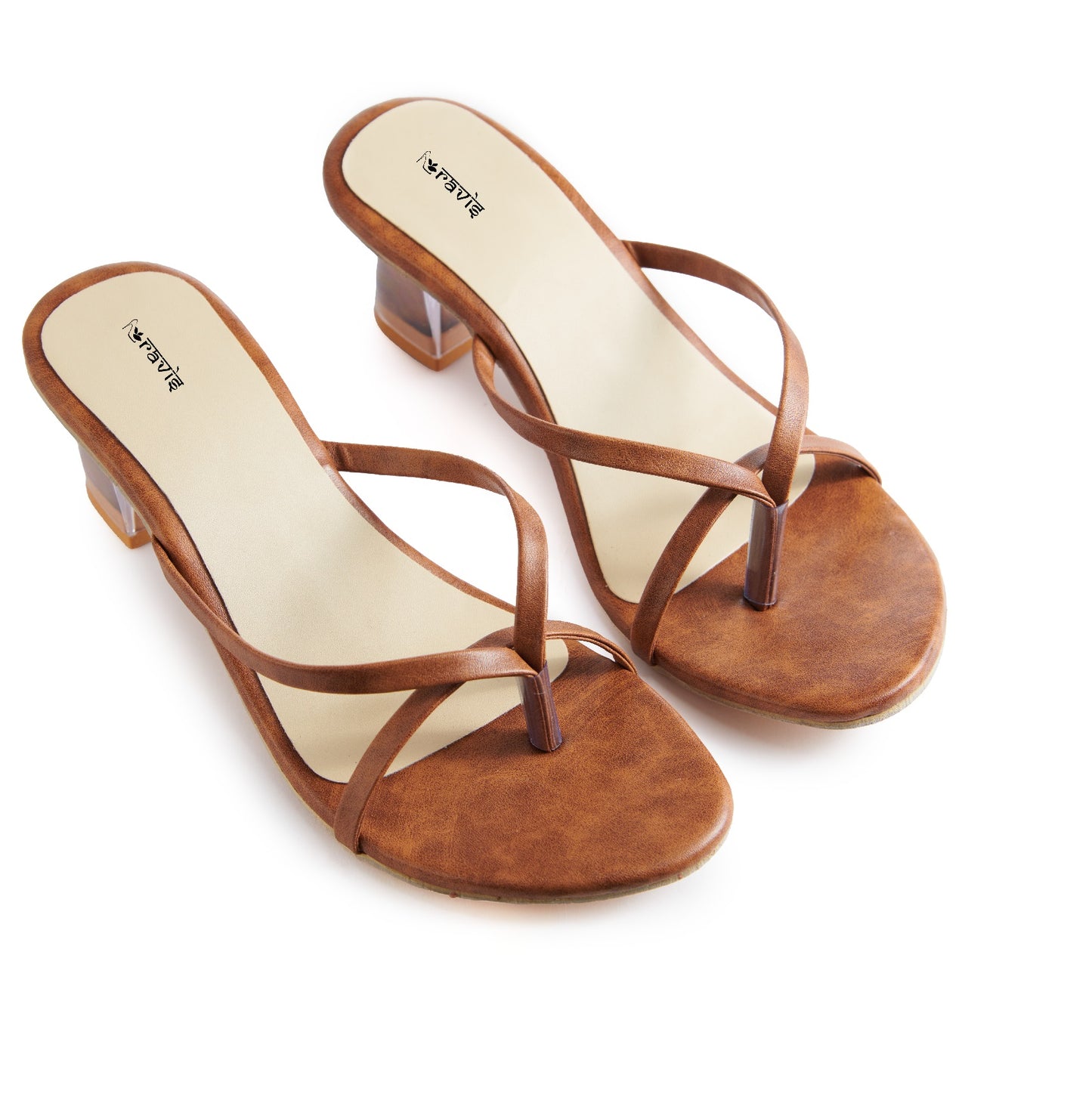 RAVIS Urban Chic Heels-Minimalist Strappy Heels for Everyday Elegance