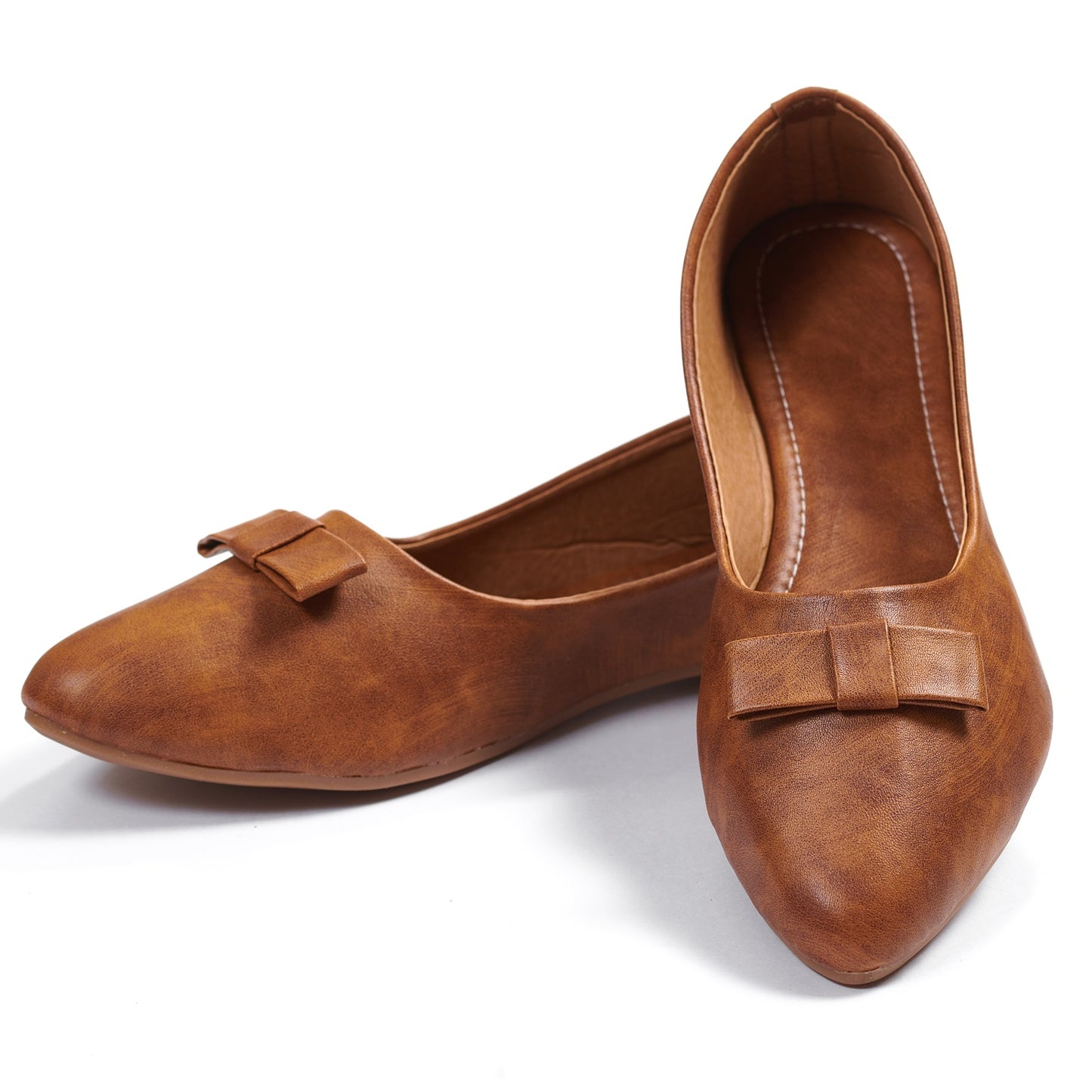 RAVIS Women’s Tan Brown Ballerina Shoes