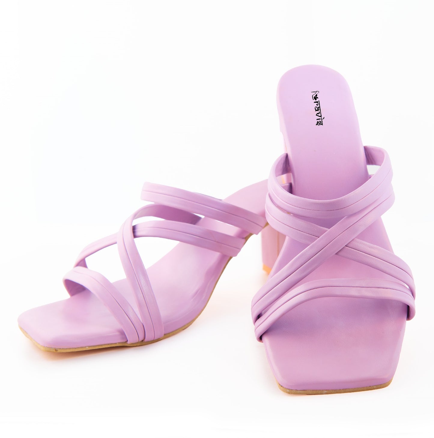 RAVIS Criss-Cross Elegance Heels