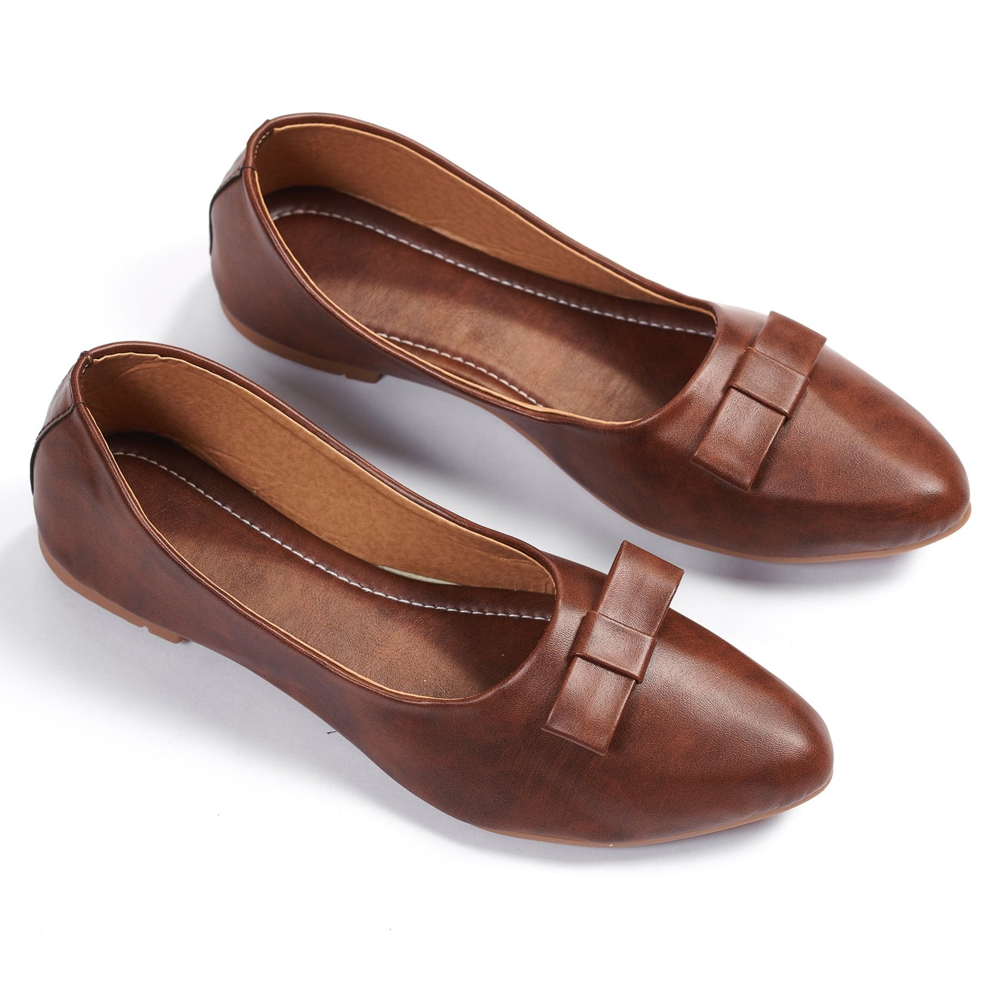 RAVIS Women’s Tan Brown Ballerina Shoes