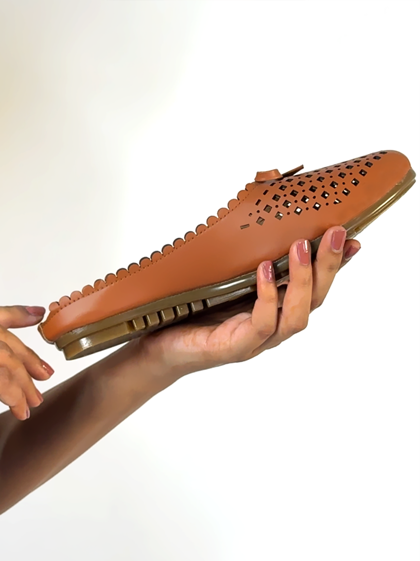 Coffee Ravis Women's Cutting Bellie for Women Product Image Ravis Footwear
