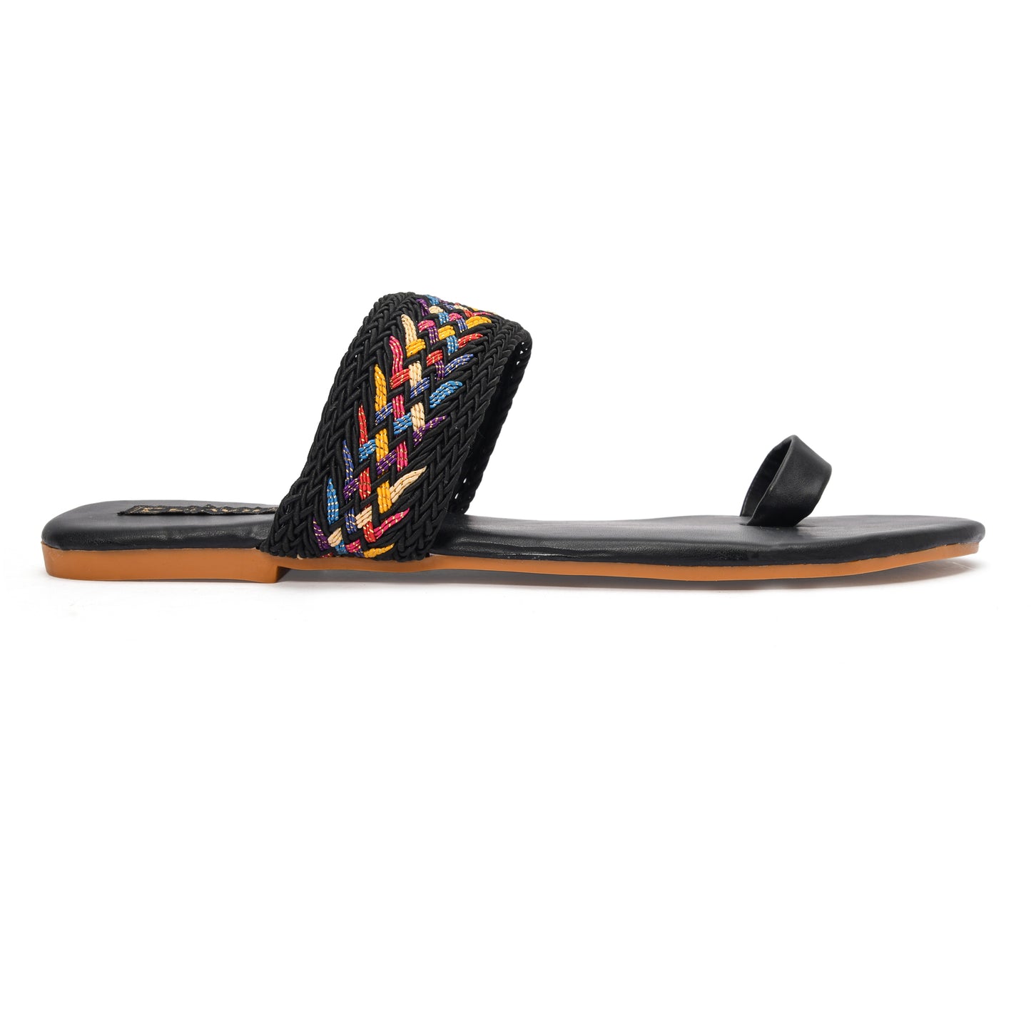Ravis Ethnic Flat Slippers for Women – Braided Strap & Toe Loop | Daily & Festive Wear