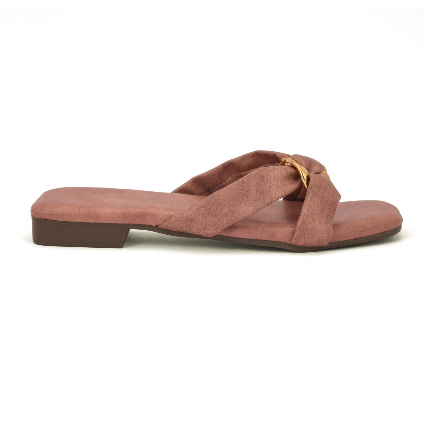 RAVIS Luxe Chain Strap Slippers for Women