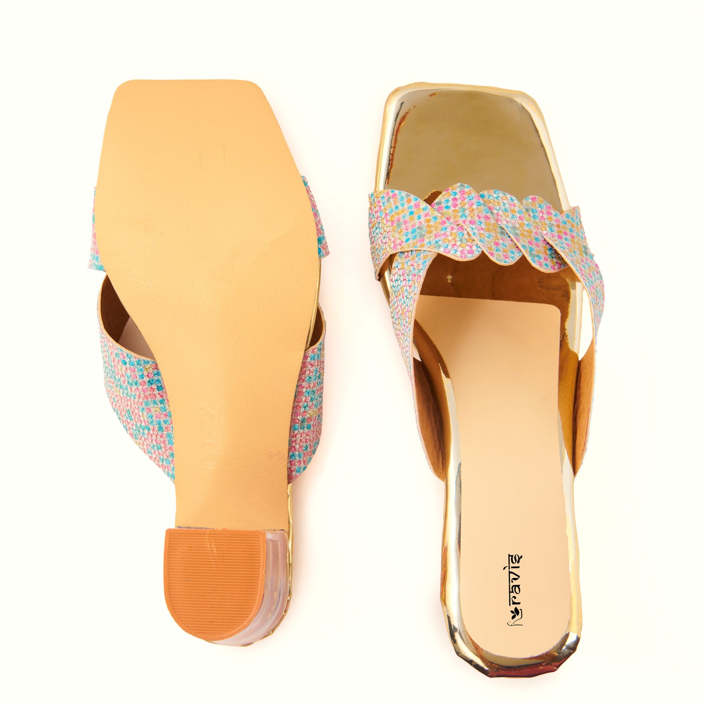 RAVIS Women’s Elegant Jagmag heel