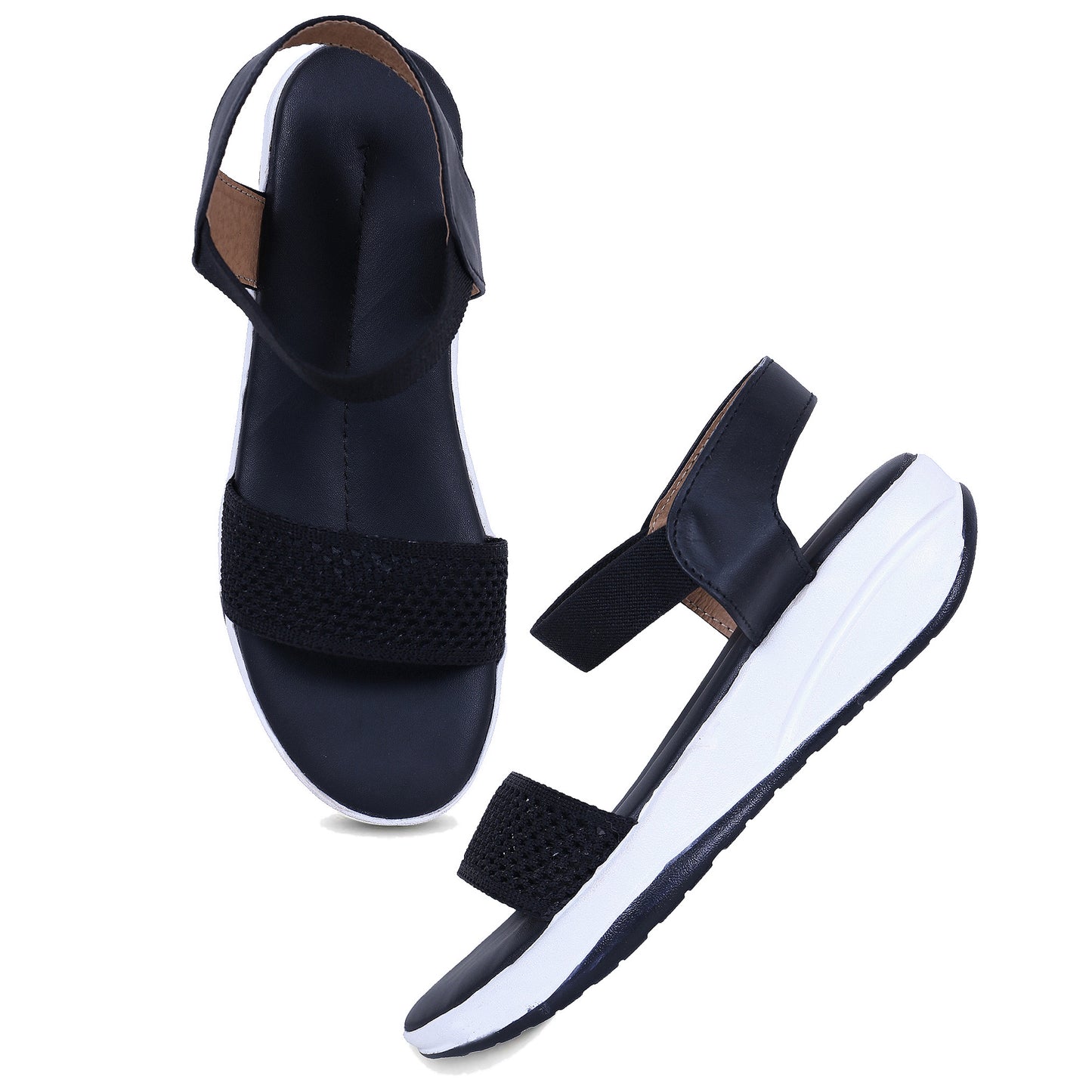 Ravis Strap Comfort Sandals with Elastic Grip – Lightweight & Stylish