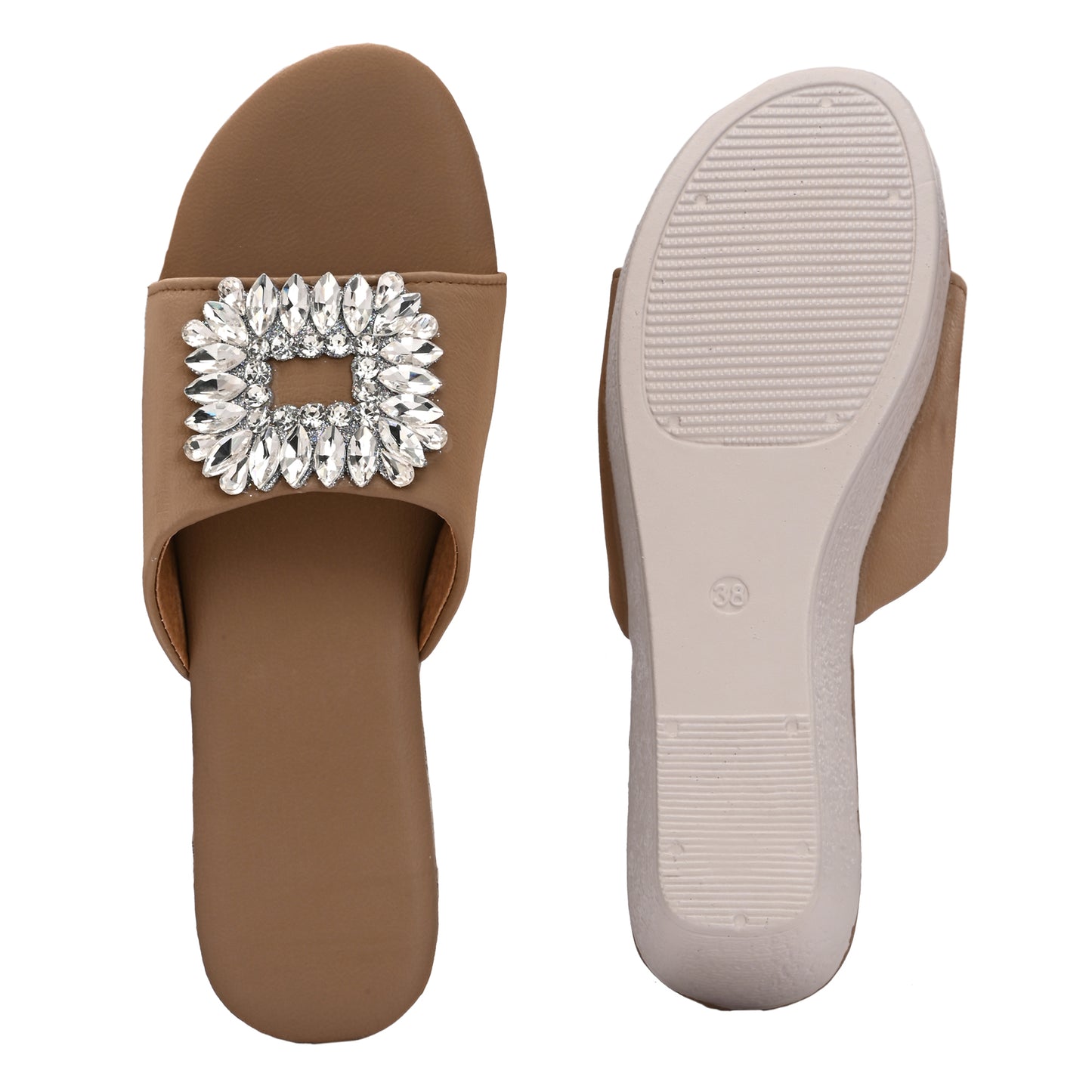RAVIS Fancy Slip-On with Embellished Buckle