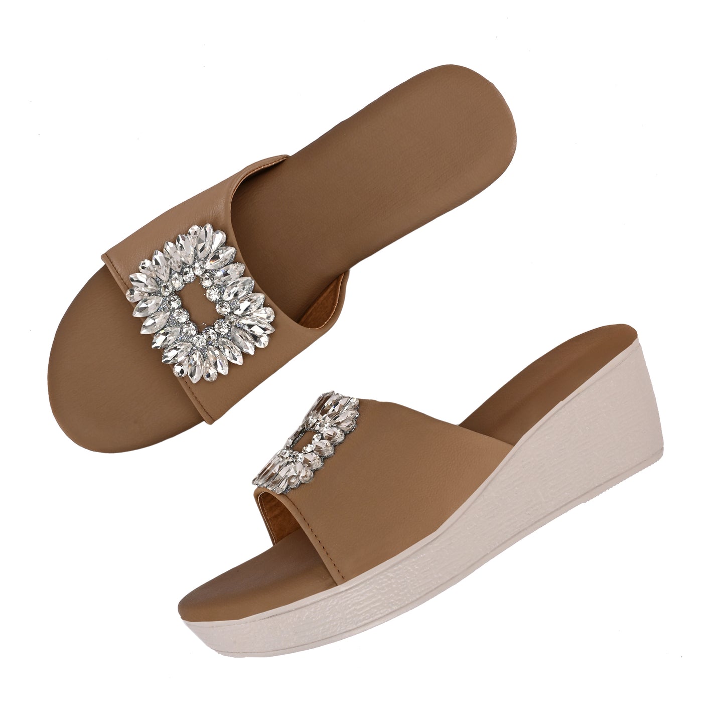 RAVIS Fancy Slip-On with Embellished Buckle