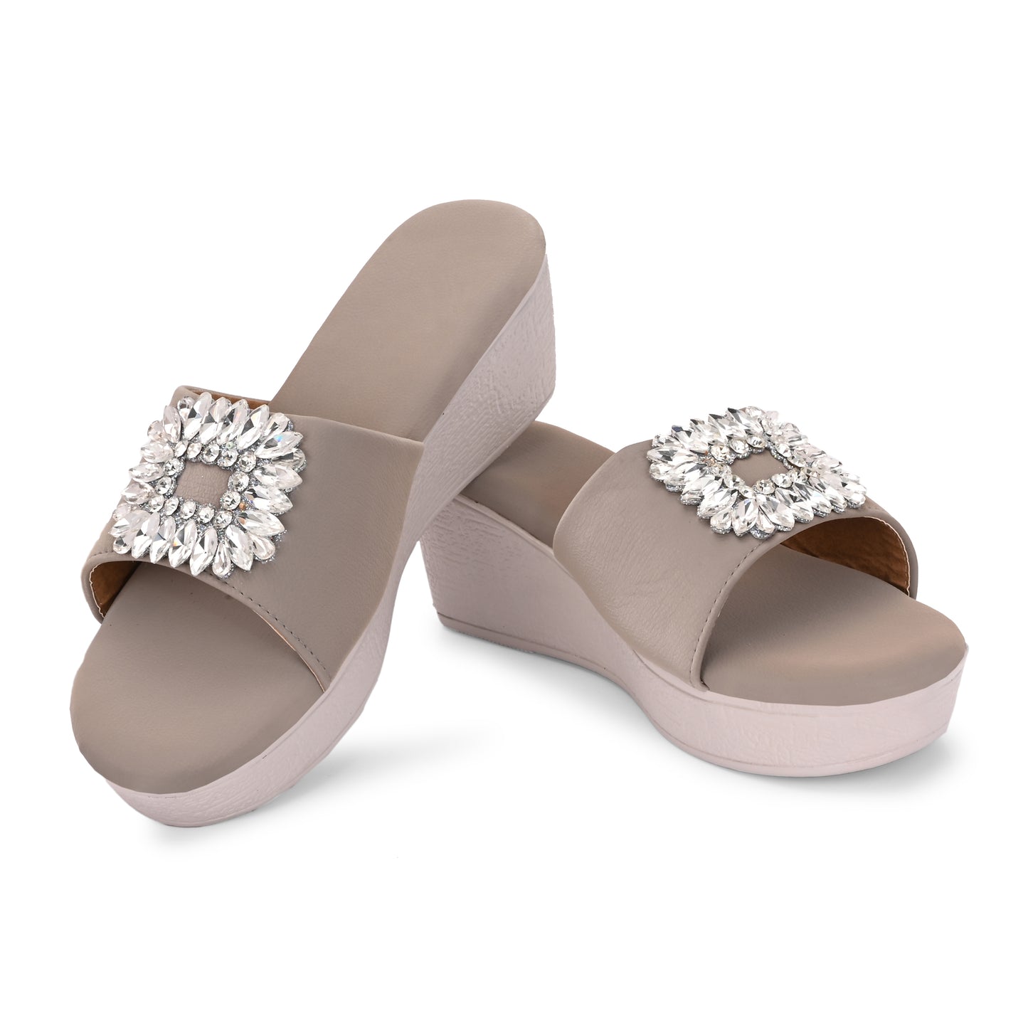 RAVIS Fancy Slip-On with Embellished Buckle