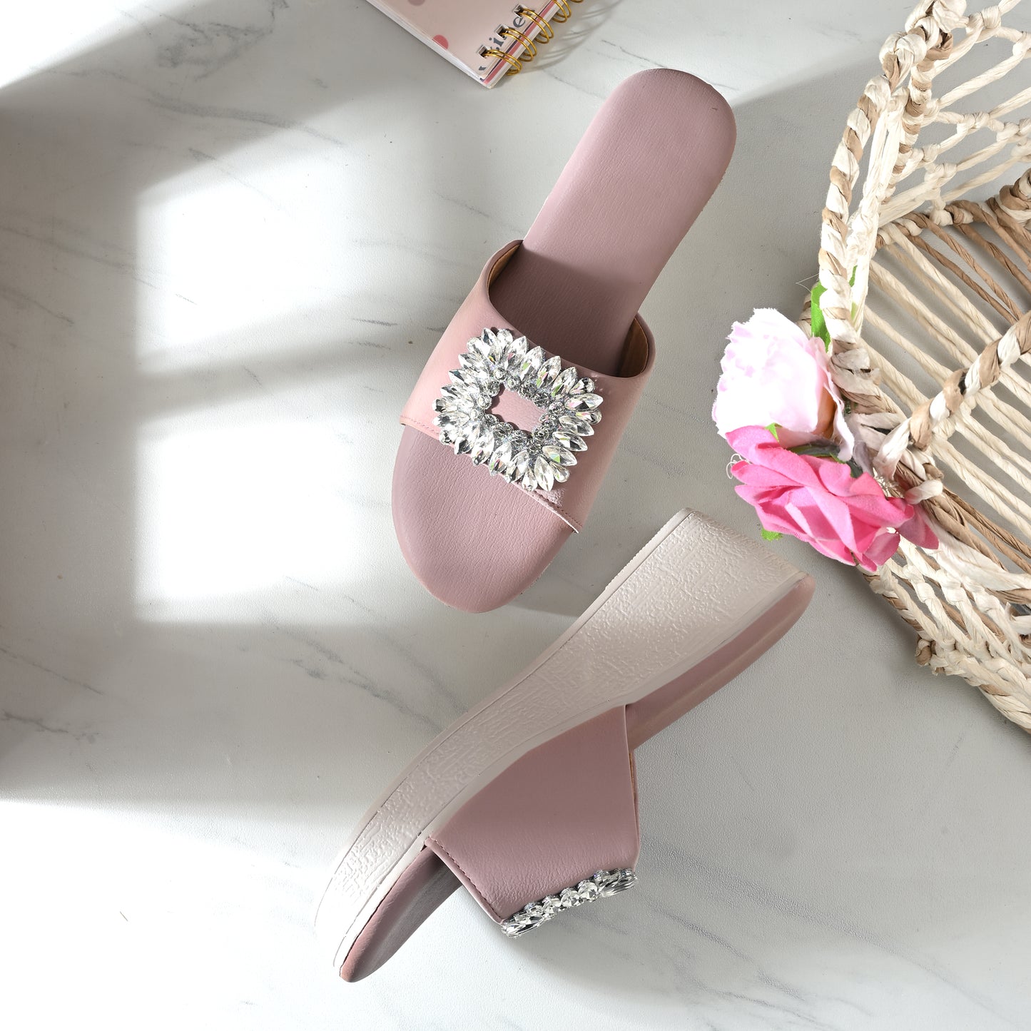 RAVIS Fancy Slip-On with Embellished Buckle