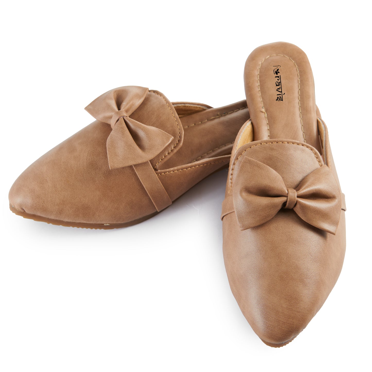 Bow Bliss Slip-On Mules for Women – Elegant & Comfy Daily Wear