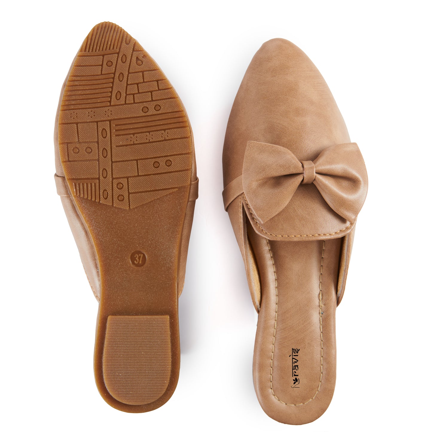 Bow Bliss Slip-On Mules for Women – Elegant & Comfy Daily Wear