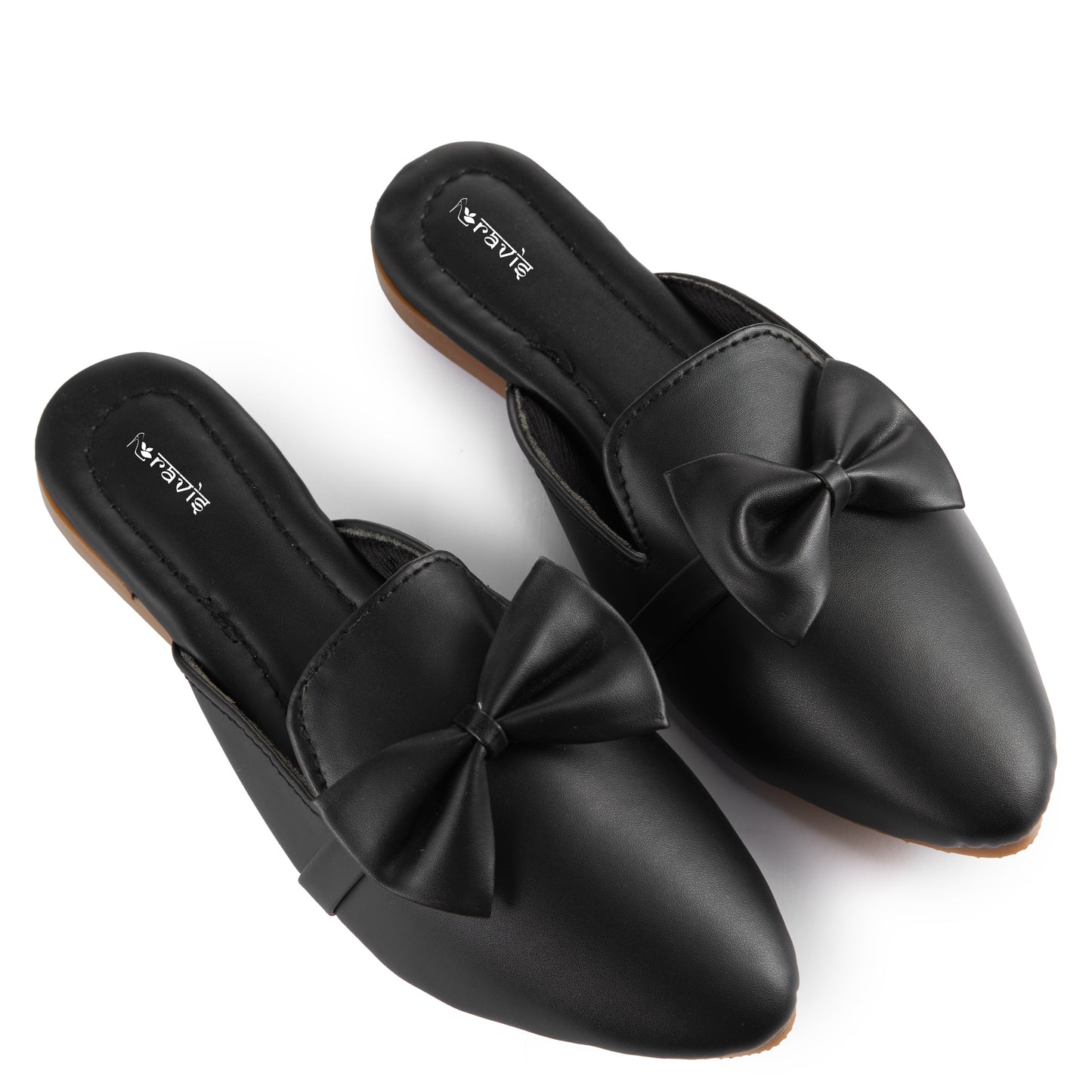 Bow Bliss Slip-On Mules for Women – Elegant & Comfy Daily Wear