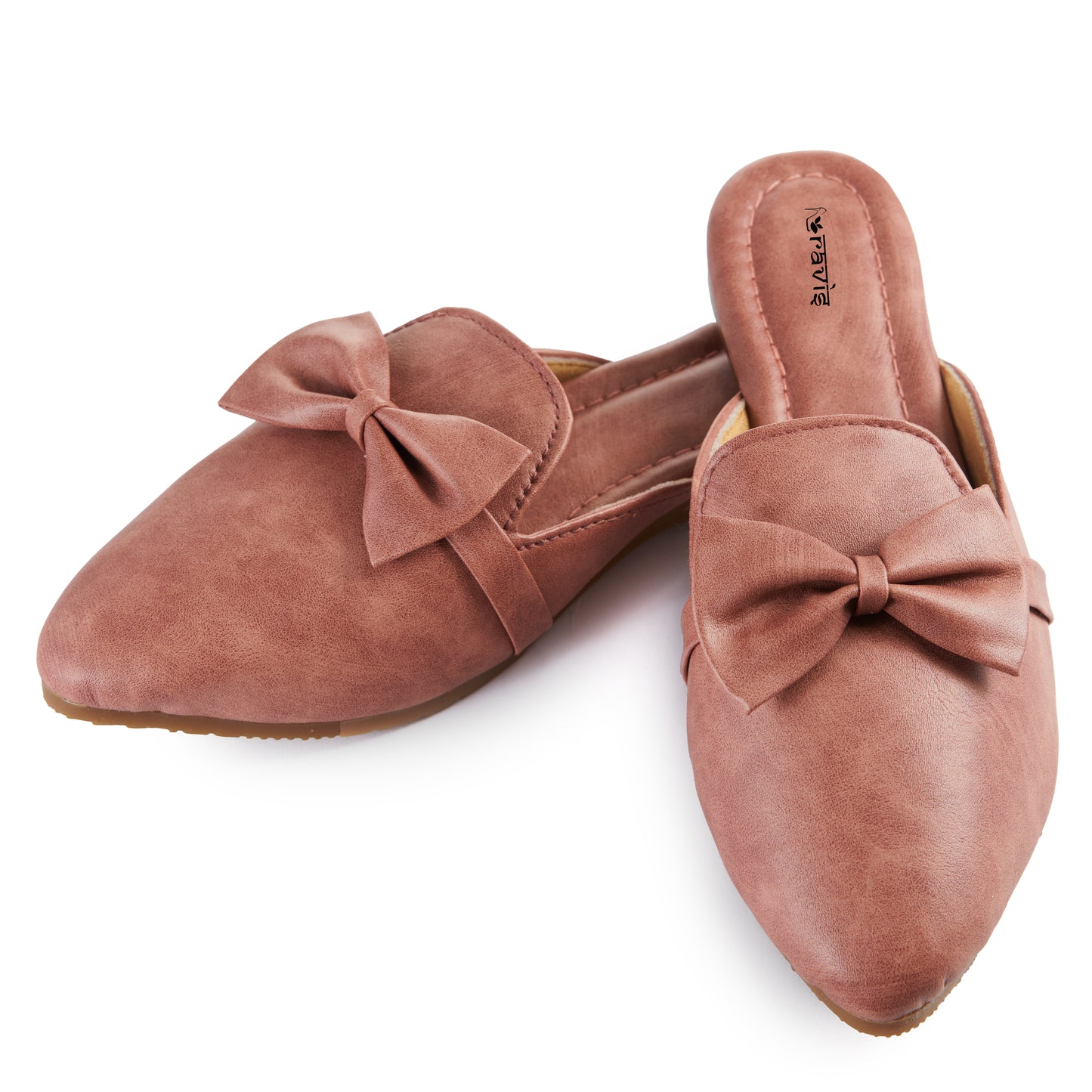 Bow Bliss Slip-On Mules for Women – Elegant & Comfy Daily Wear