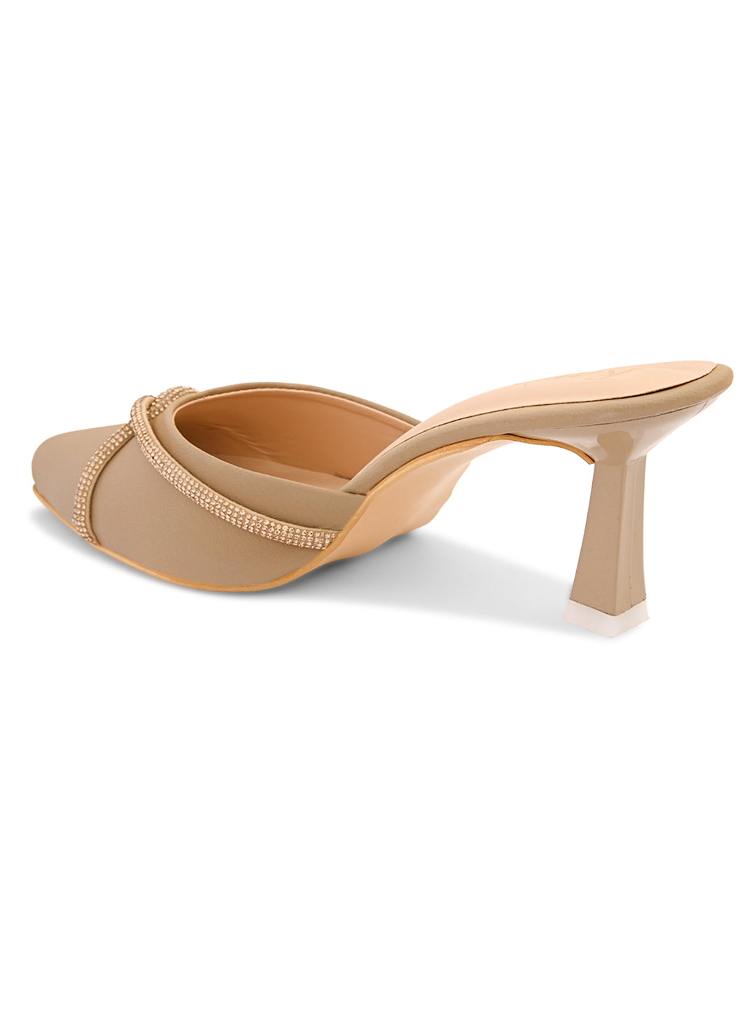 Ravis Ethnic Pointed Heels for Women – Traditional Party Wear Slip-Ons