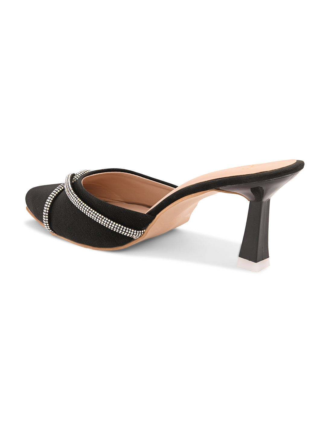 Ravis Ethnic Pointed Heels for Women – Traditional Party Wear Slip-Ons