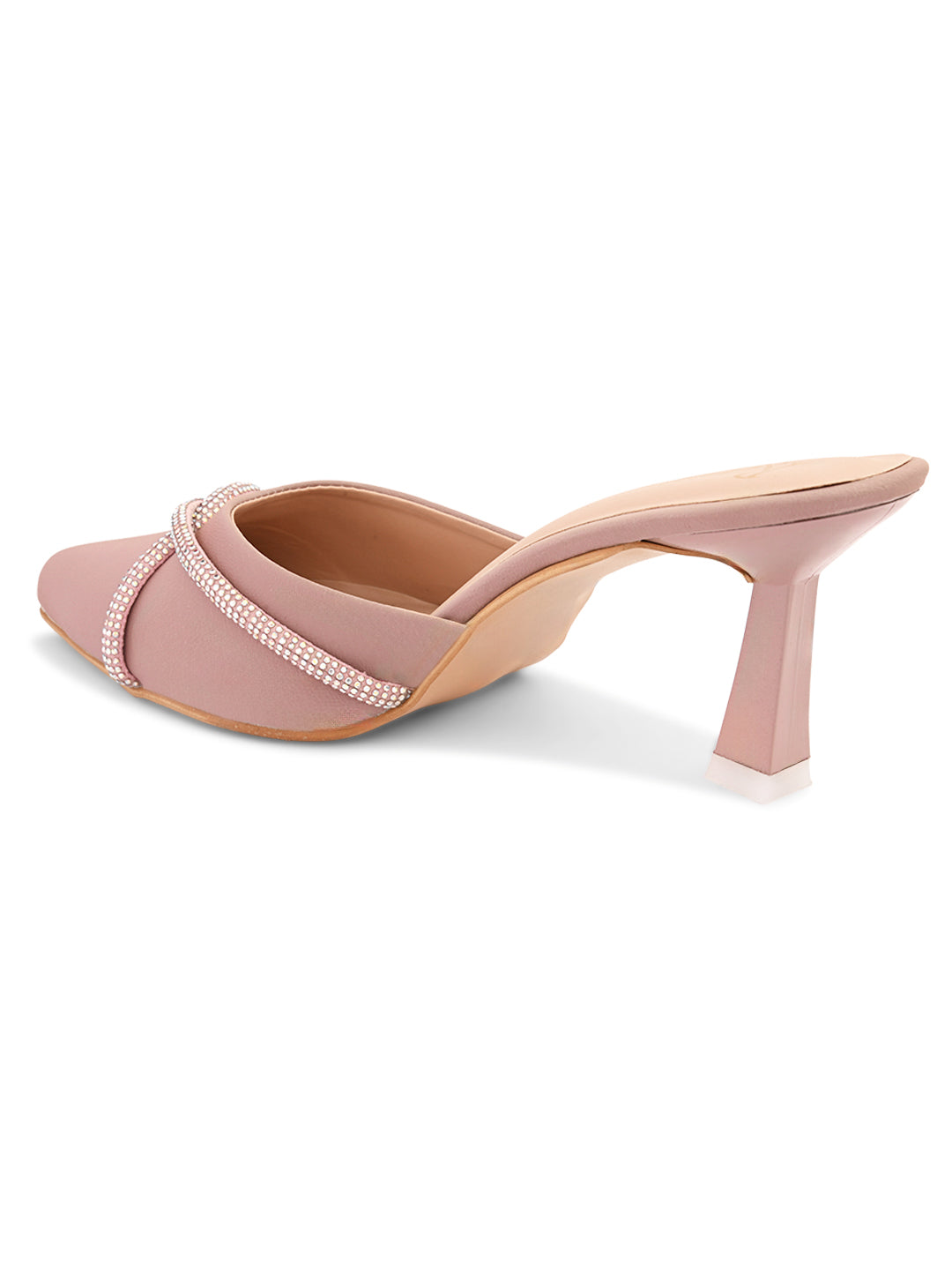 Ravis Ethnic Pointed Heels for Women – Traditional Party Wear Slip-Ons