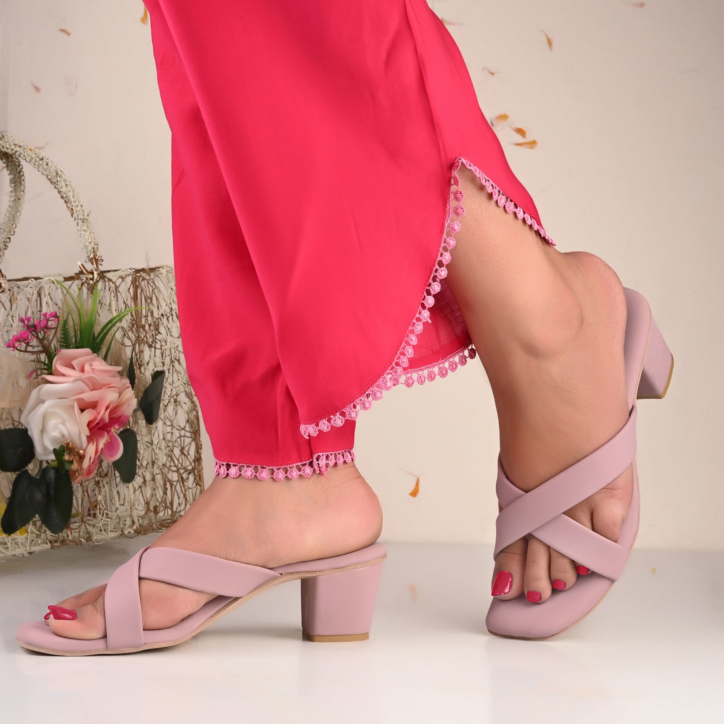 RAVIS Minimalist Block Heels – Daily to Party Wear Style