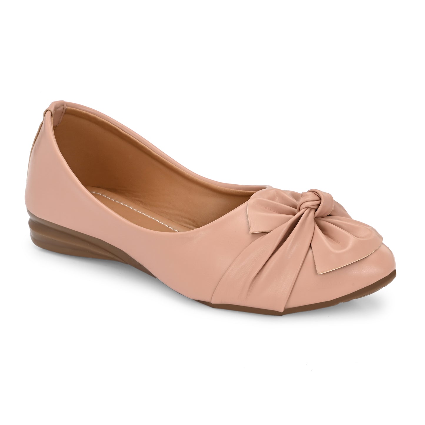 Ravis Bow Ballerina Flats – Soft Sole Daily Wear Slip-On Shoes for Women