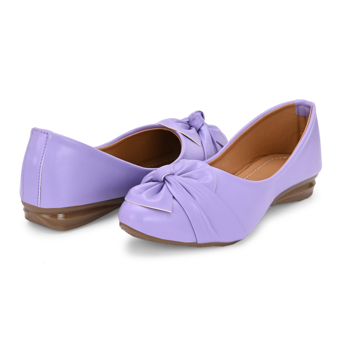 Ravis Bow Ballerina Flats – Soft Sole Daily Wear Slip-On Shoes for Women
