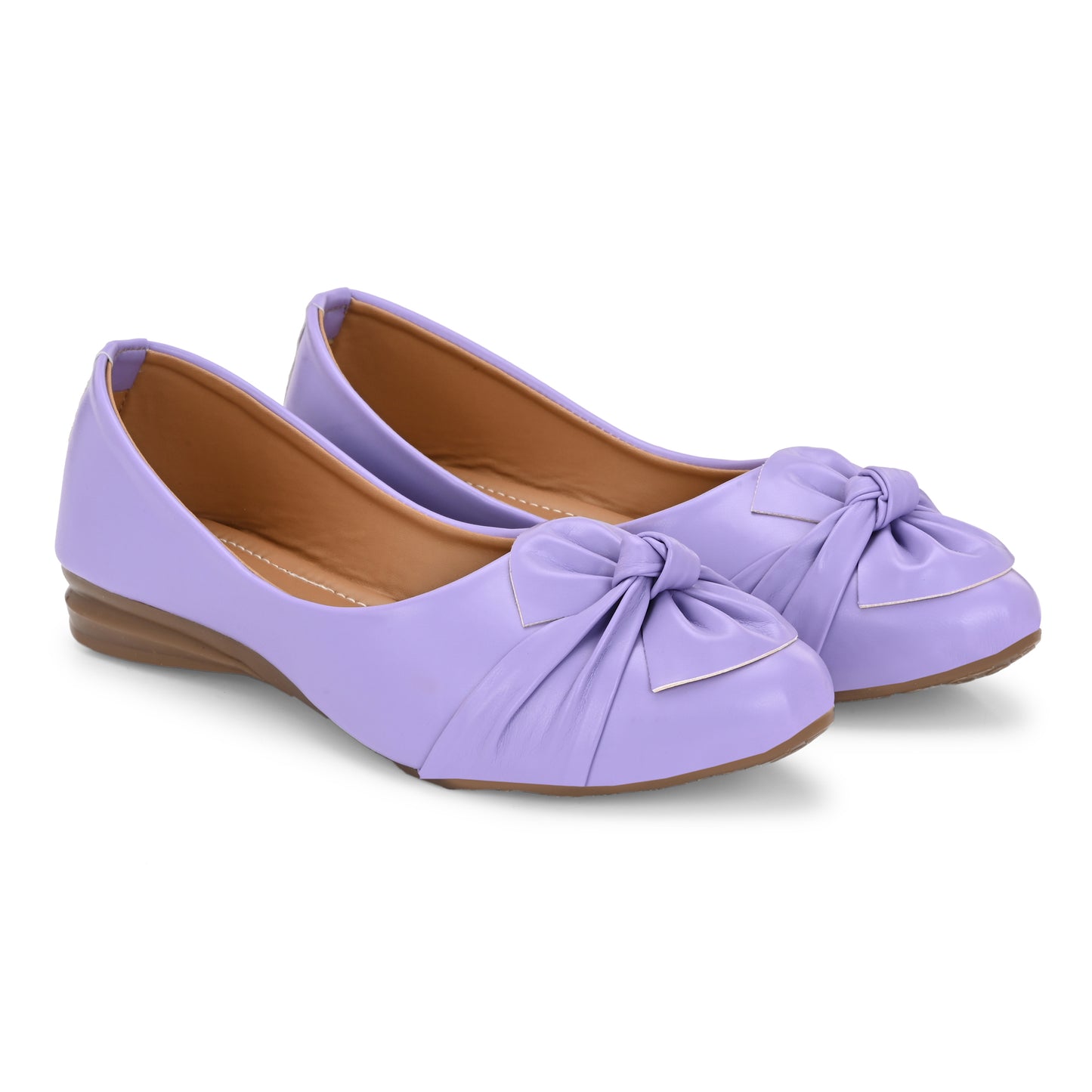 Ravis Bow Ballerina Flats – Soft Sole Daily Wear Slip-On Shoes for Women