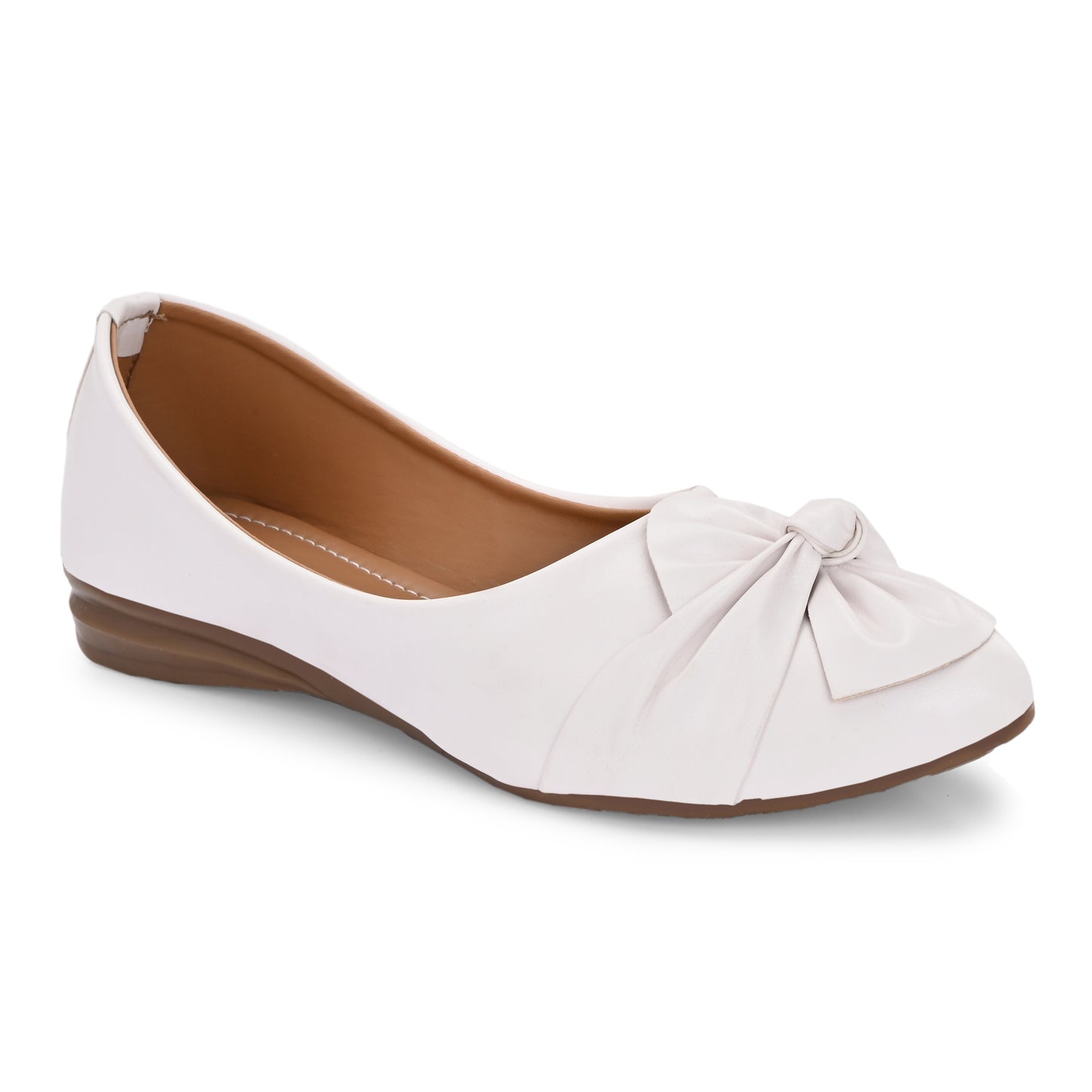 Ravis Bow Ballerina Flats – Soft Sole Daily Wear Slip-On Shoes for Women