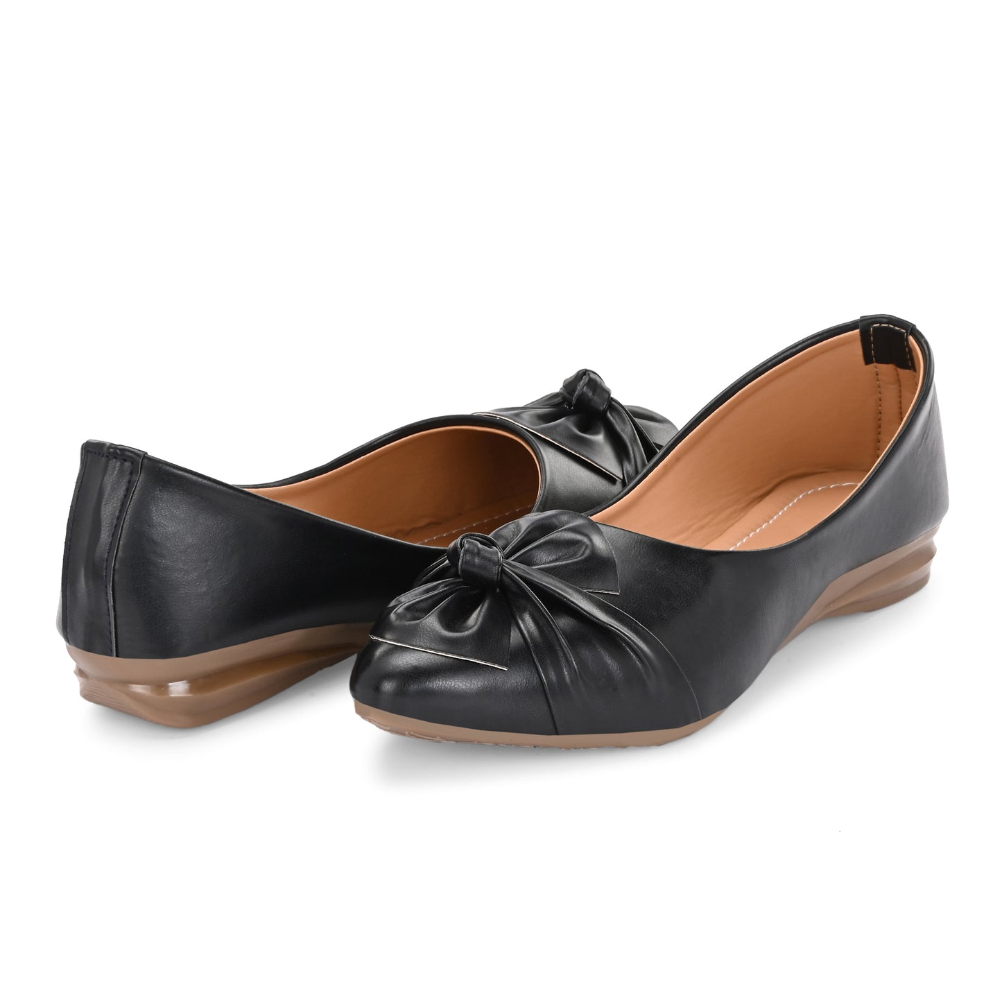 Ravis Bow Ballerina Flats – Soft Sole Daily Wear Slip-On Shoes for Women