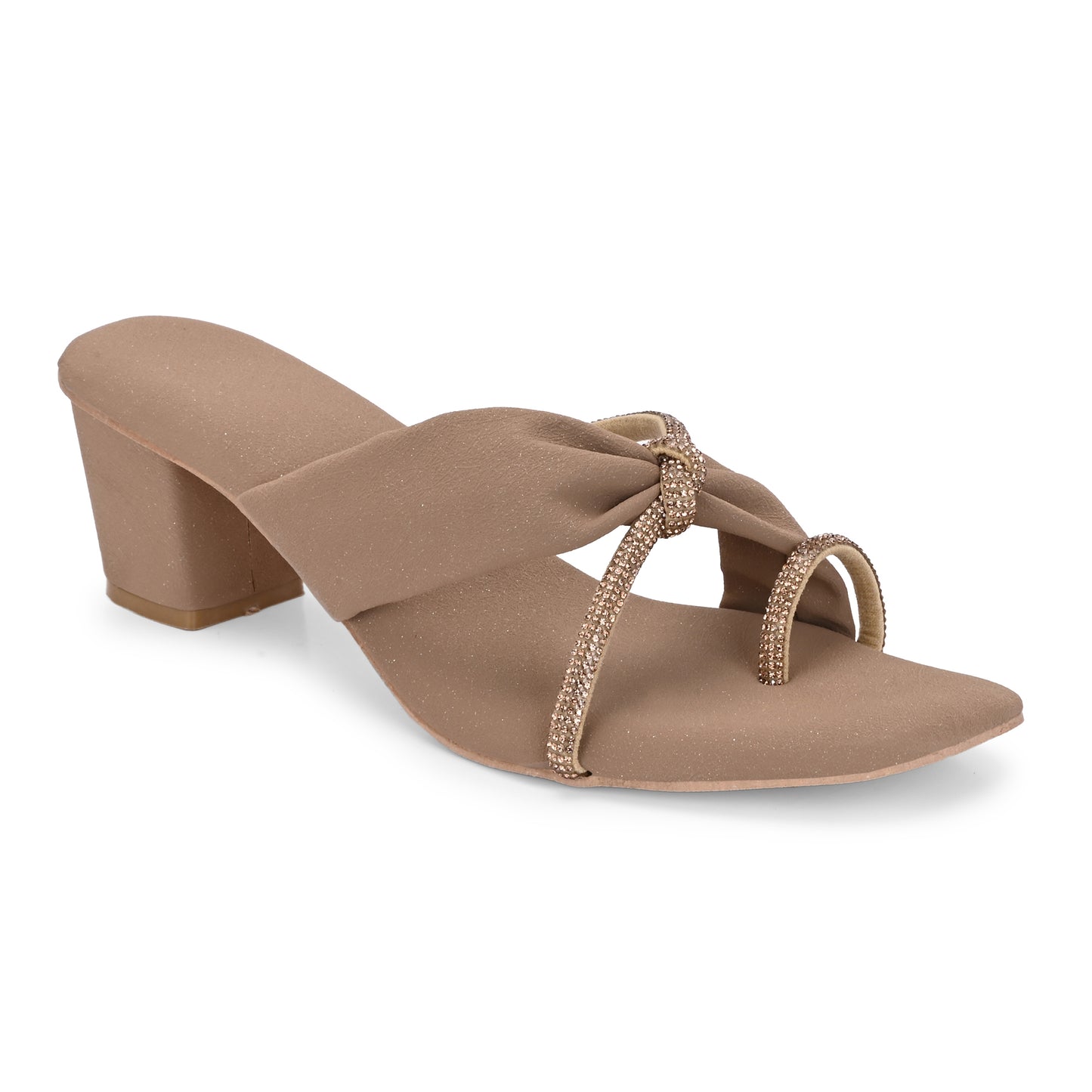 RAVIS GleamChain Statement Heels