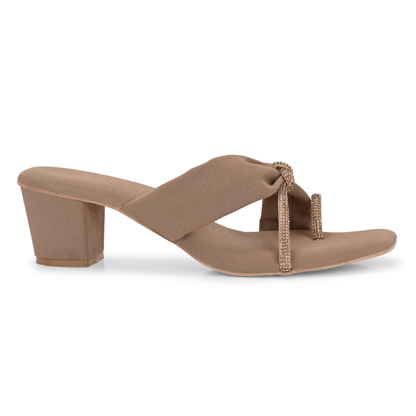 RAVIS GleamChain Statement Heels