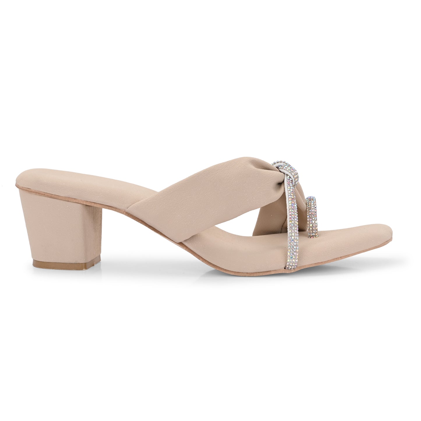 RAVIS GleamChain Statement Heels