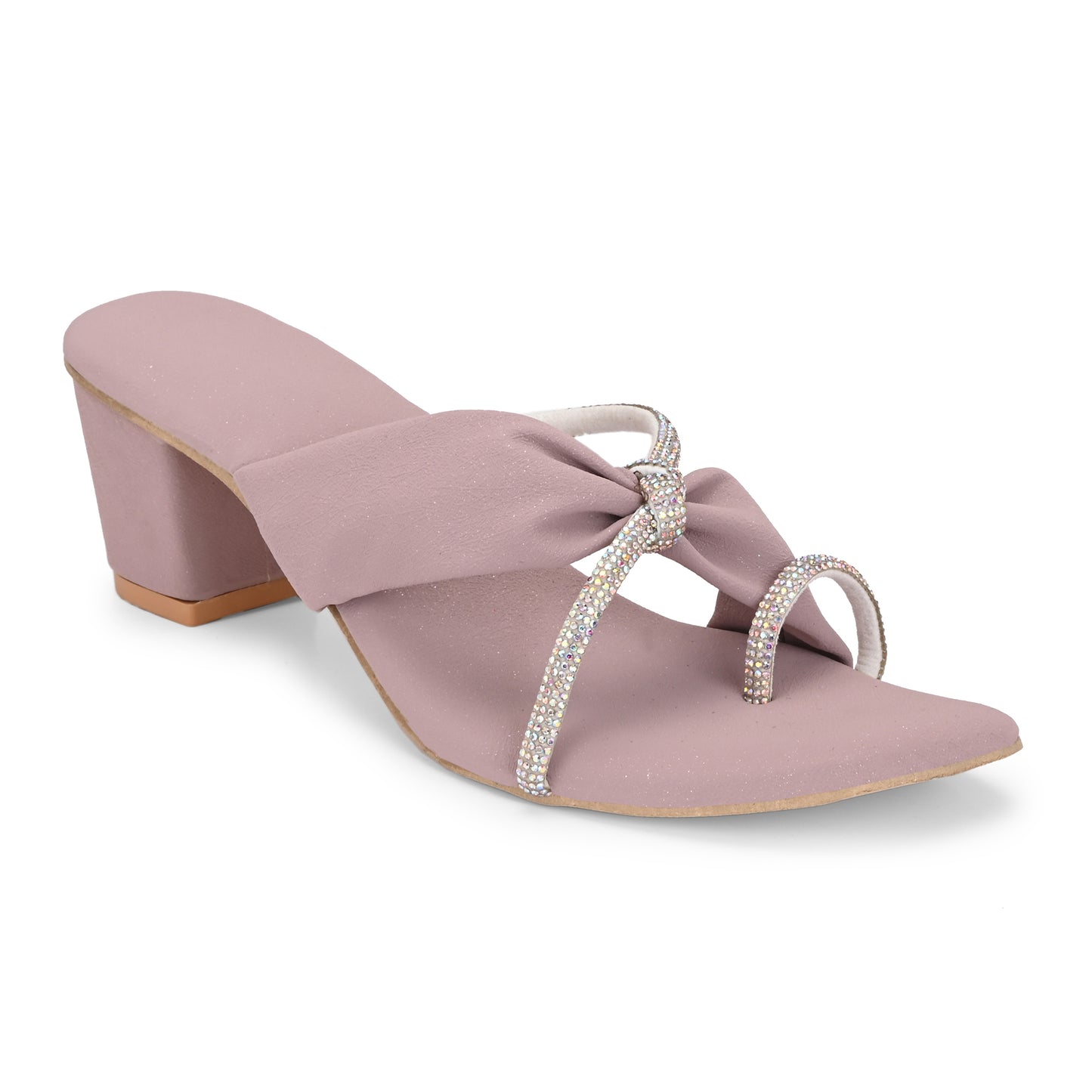 RAVIS GleamChain Statement Heels