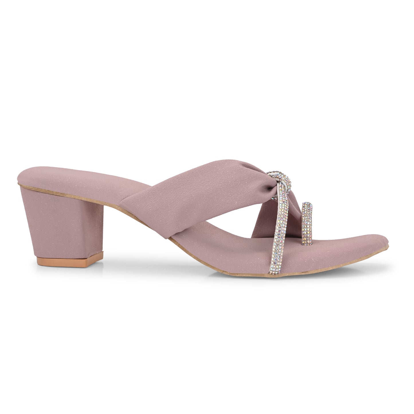 RAVIS GleamChain Statement Heels