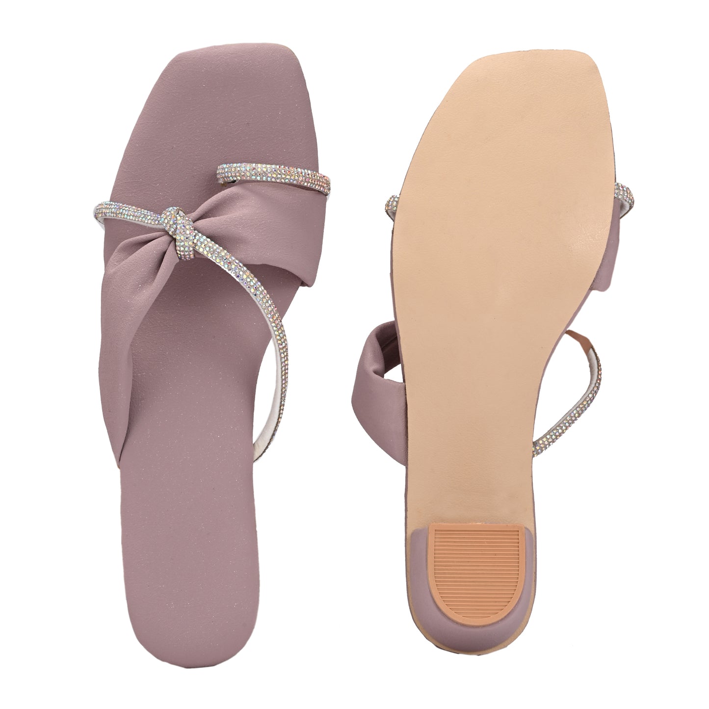 RAVIS GleamChain Statement Heels