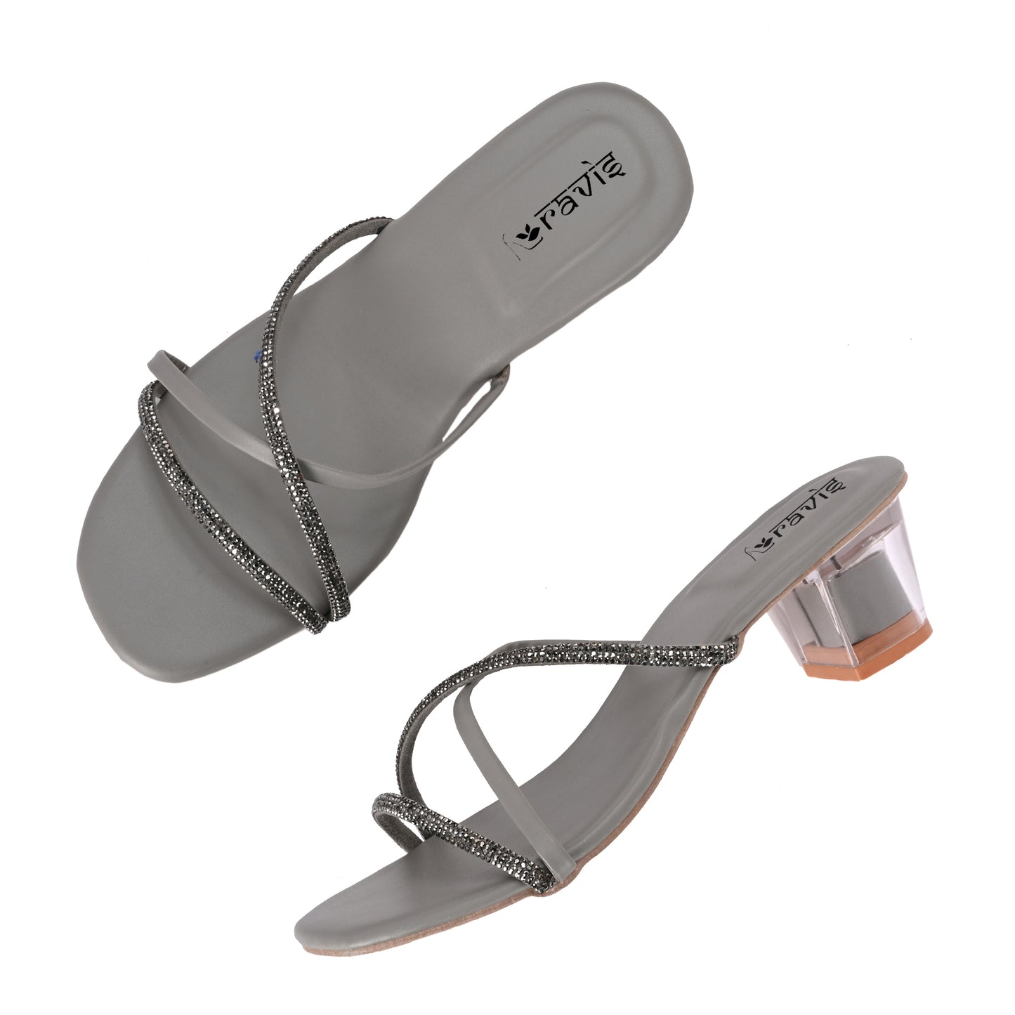 RAVIS Crystal Clear Heels