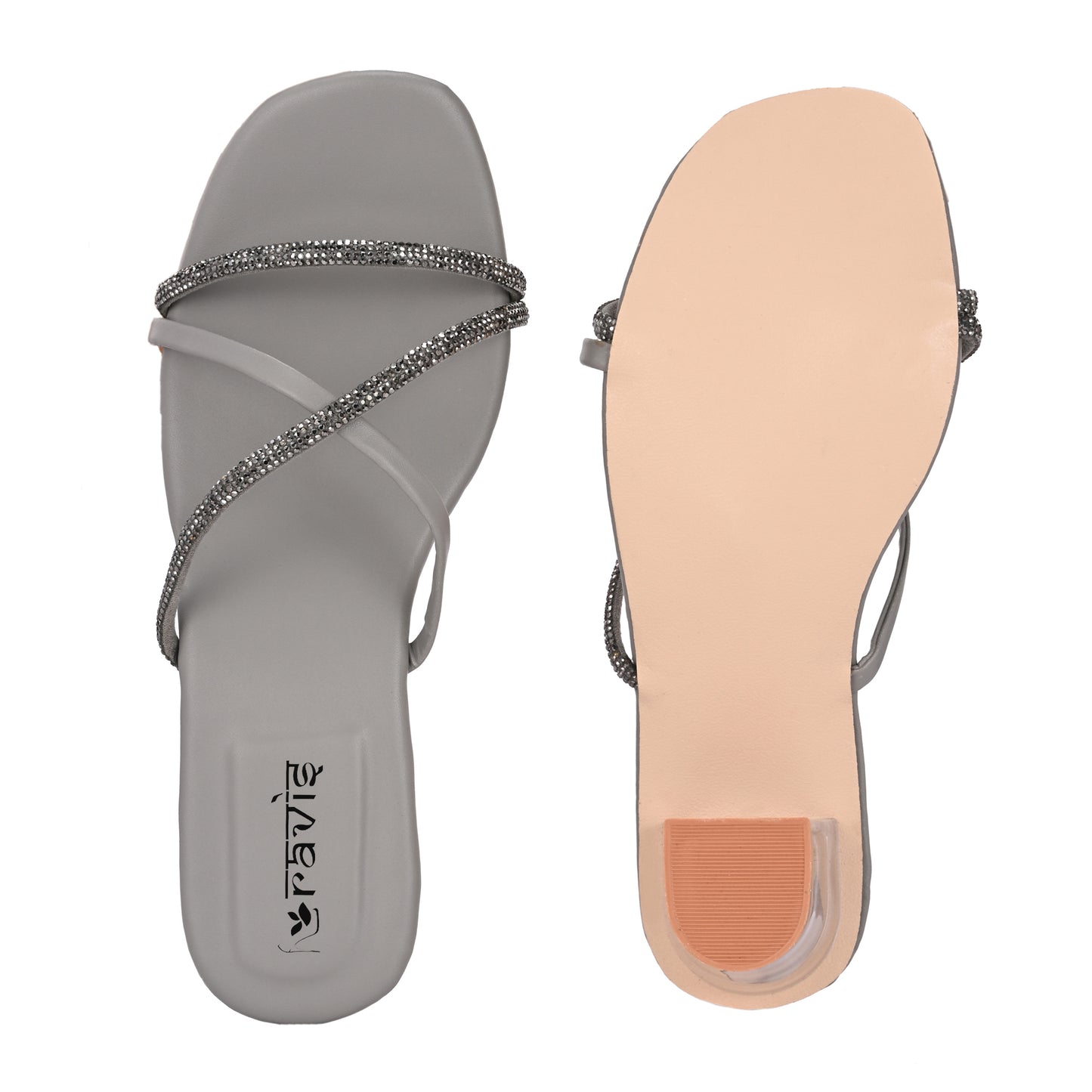 RAVIS Crystal Clear Heels