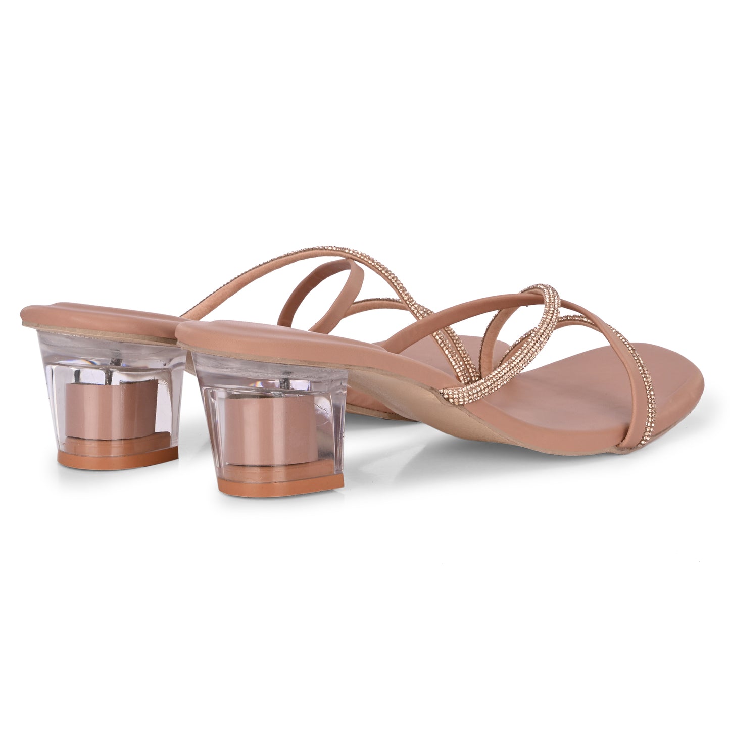 RAVIS Crystal Clear Heels