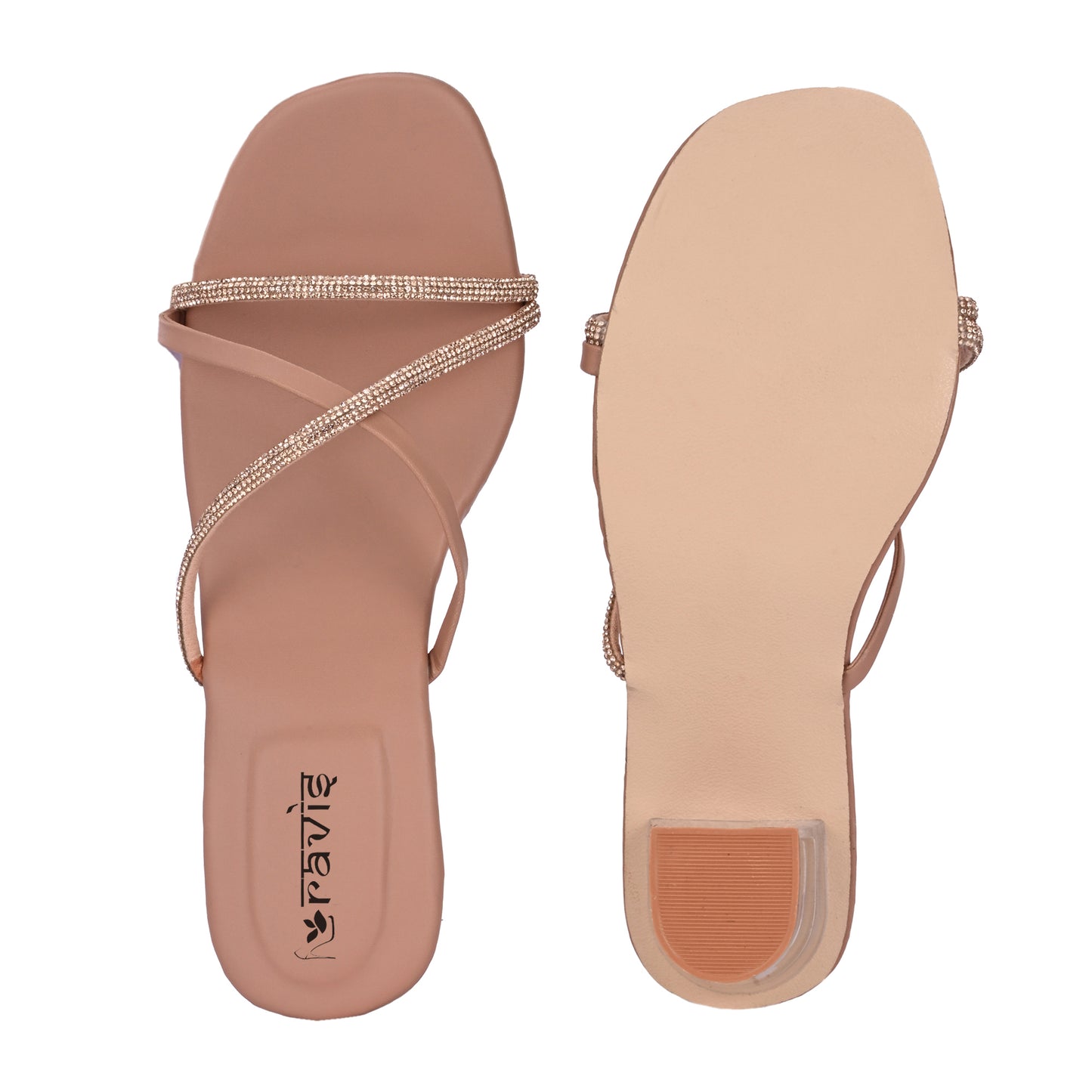RAVIS Crystal Clear Heels
