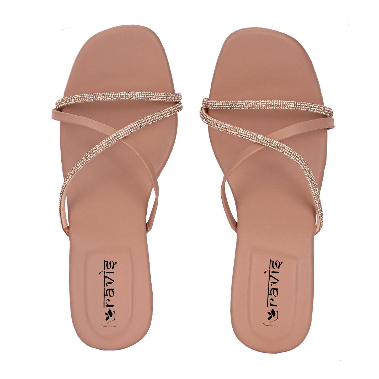 RAVIS Crystal Clear Heels