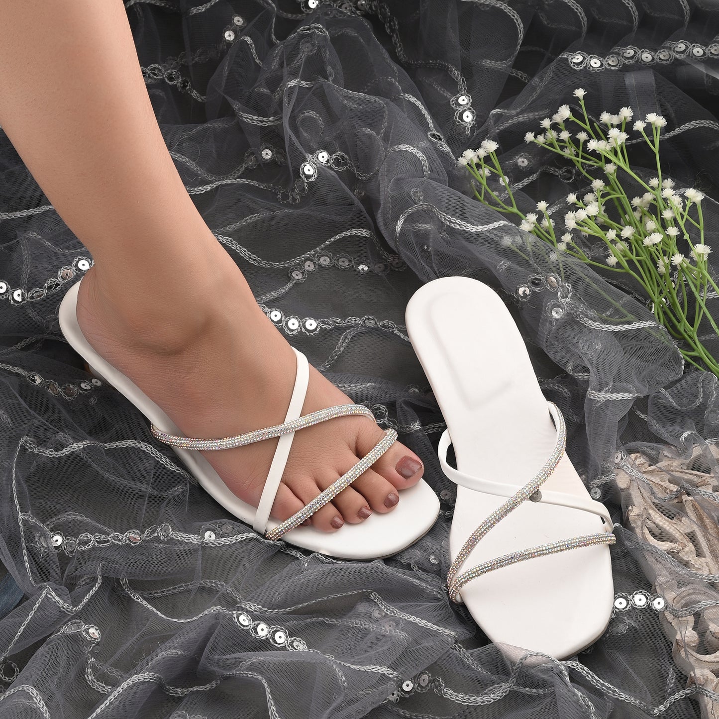 RAVIS Crystal Clear Heels