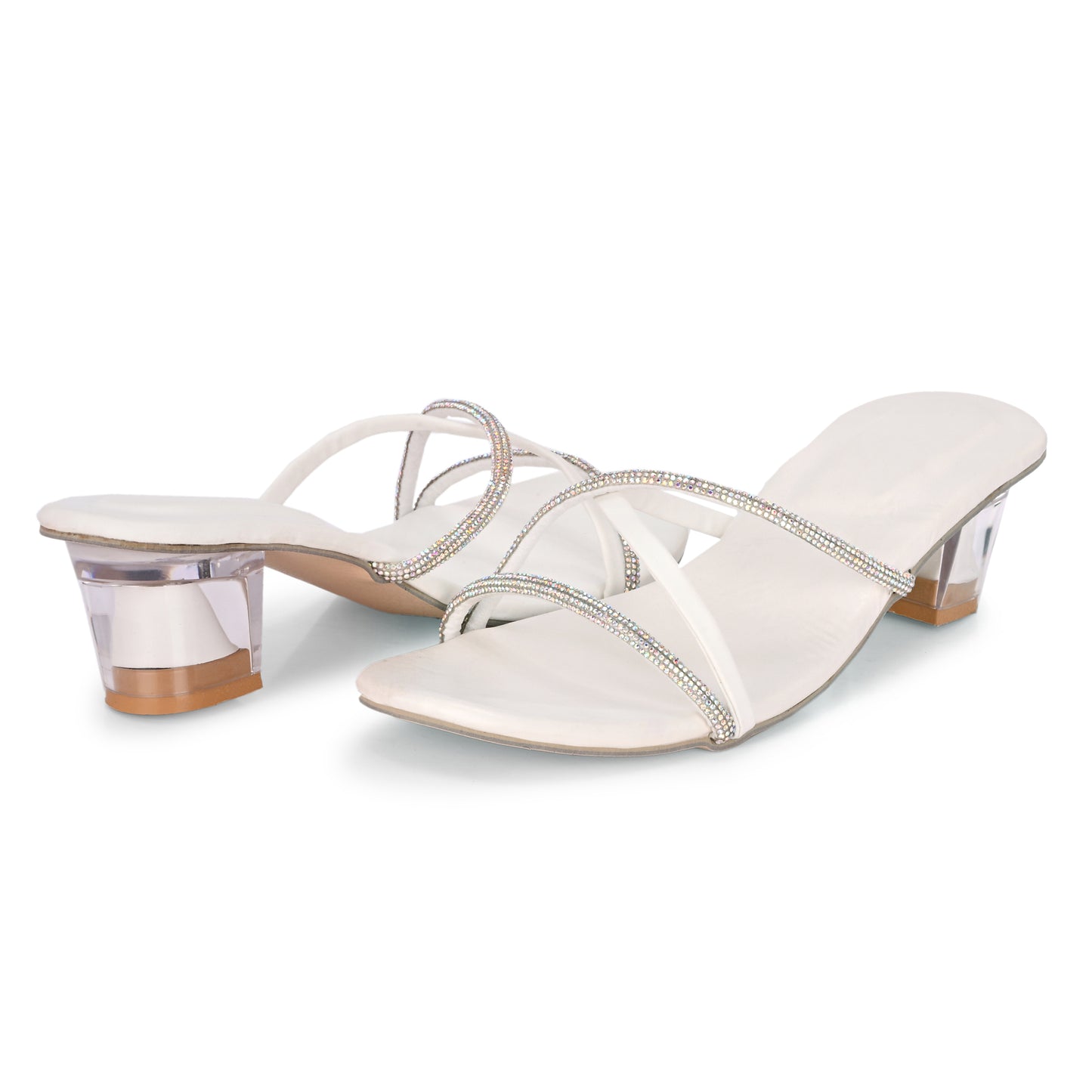 RAVIS Crystal Clear Heels