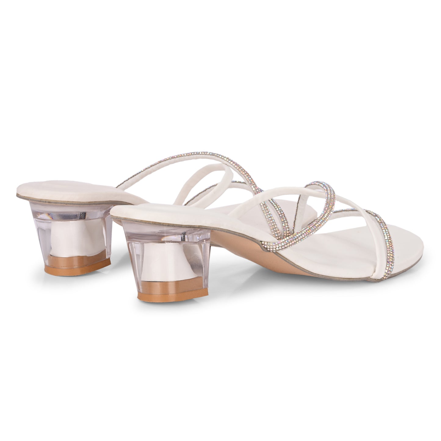 RAVIS Crystal Clear Heels