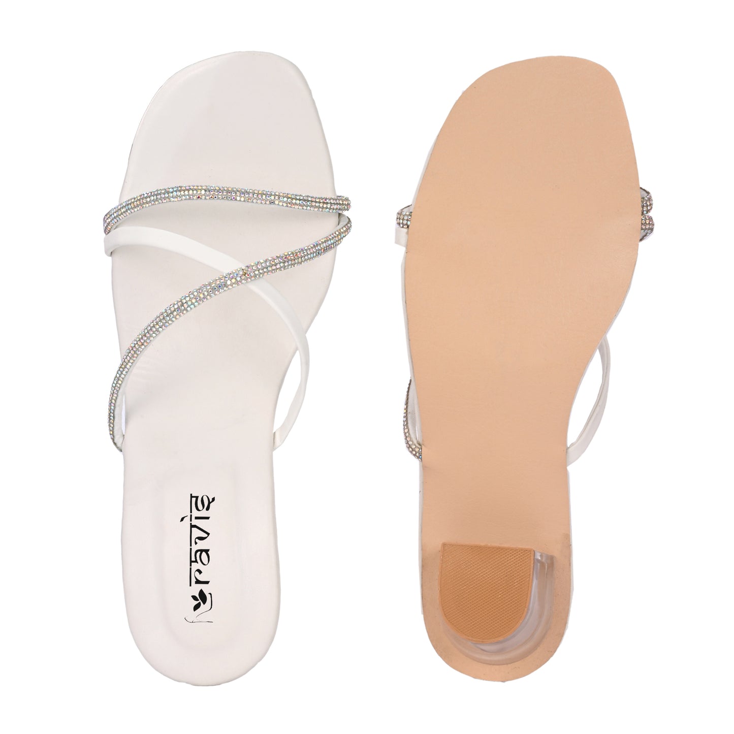 RAVIS Crystal Clear Heels