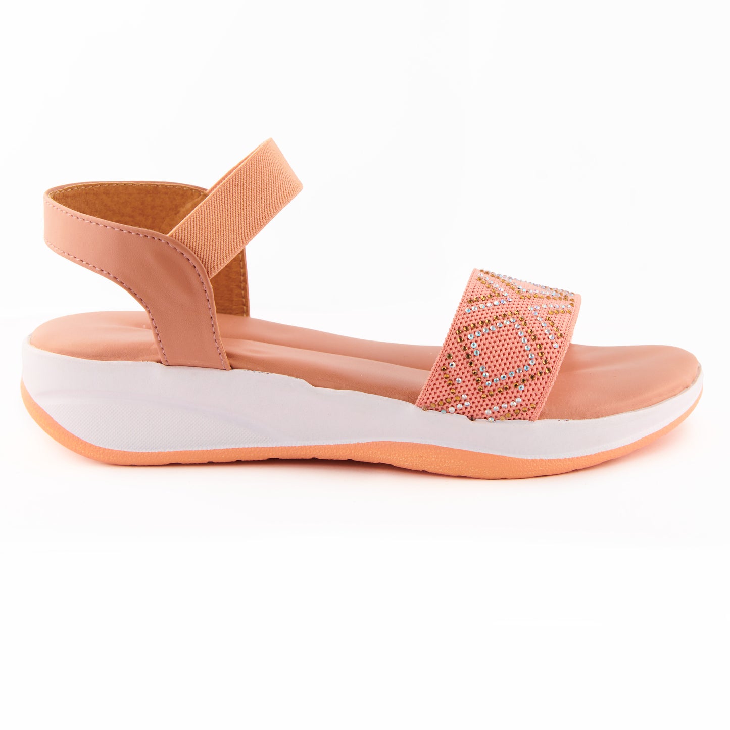 RAVIS SparkleWalk Women's Glitter Strap Sandals