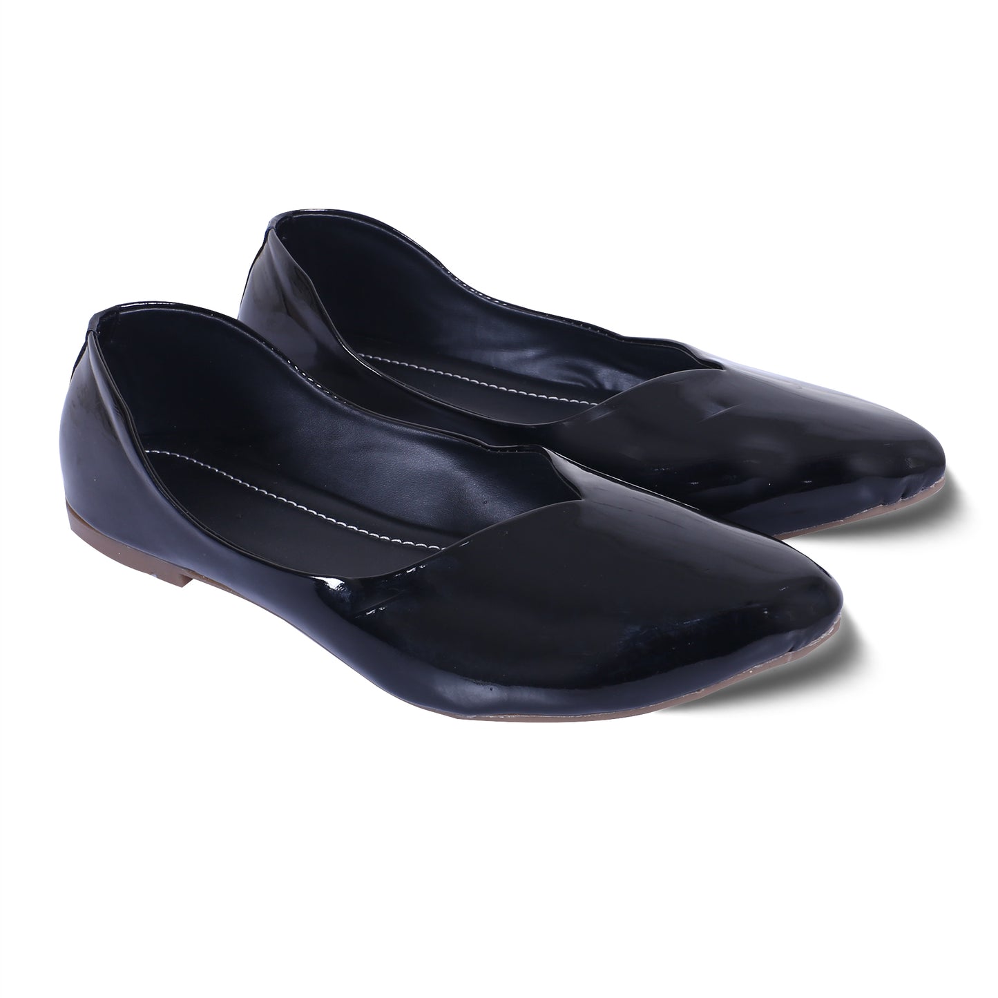 RAVIS Glossy Ballerina Flats for Women – Elegant Office & Casual Wear