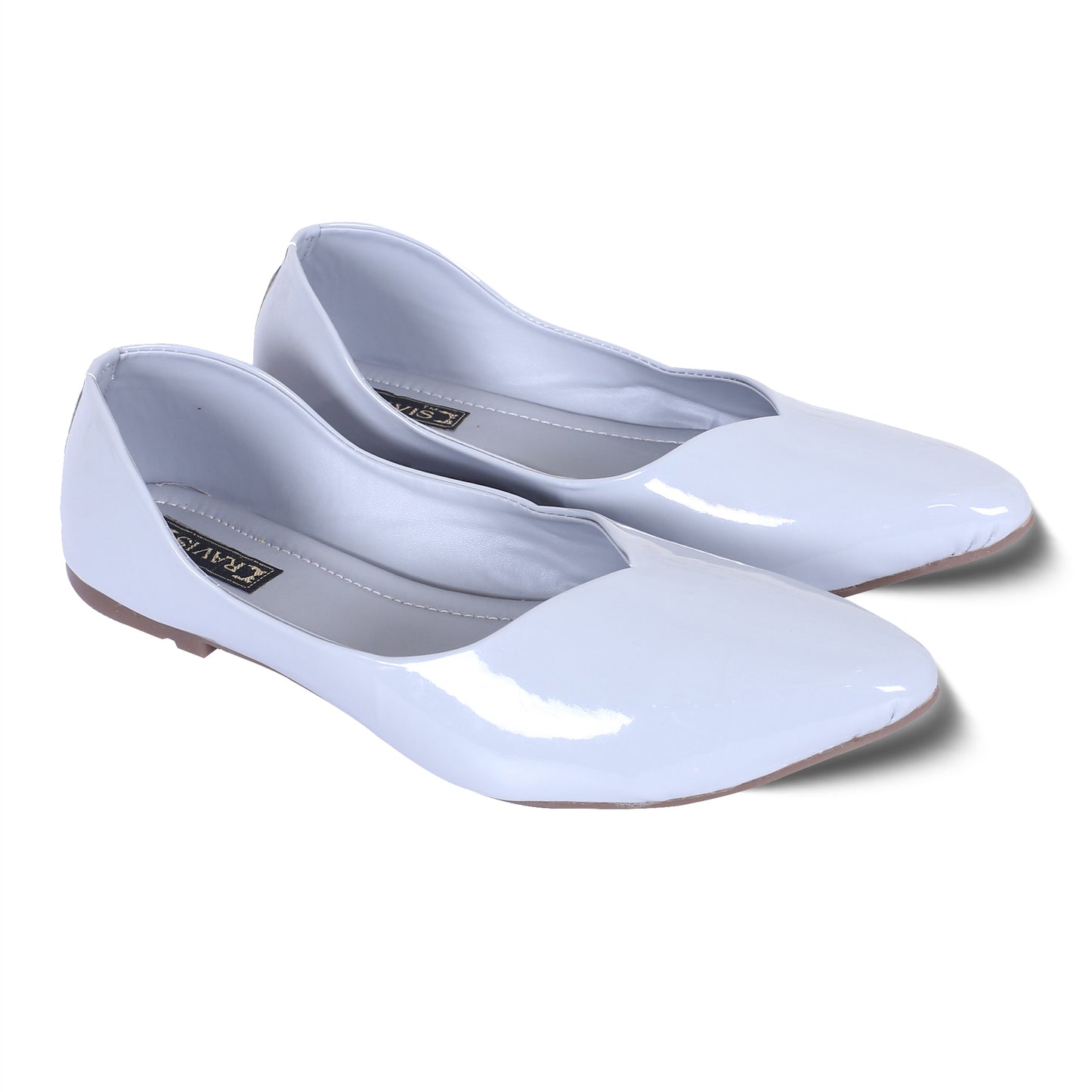 RAVIS Glossy Ballerina Flats for Women – Elegant Office & Casual Wear
