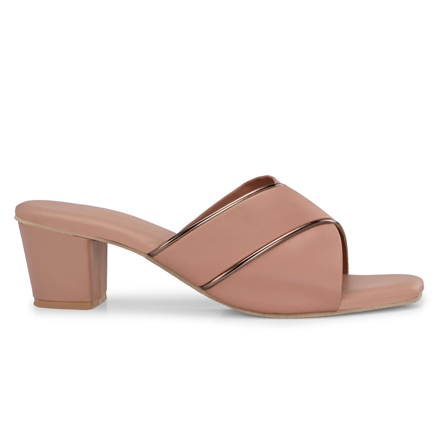 RAVIS Elegant Criss-Cross Block Heels – Timeless Style for Women
