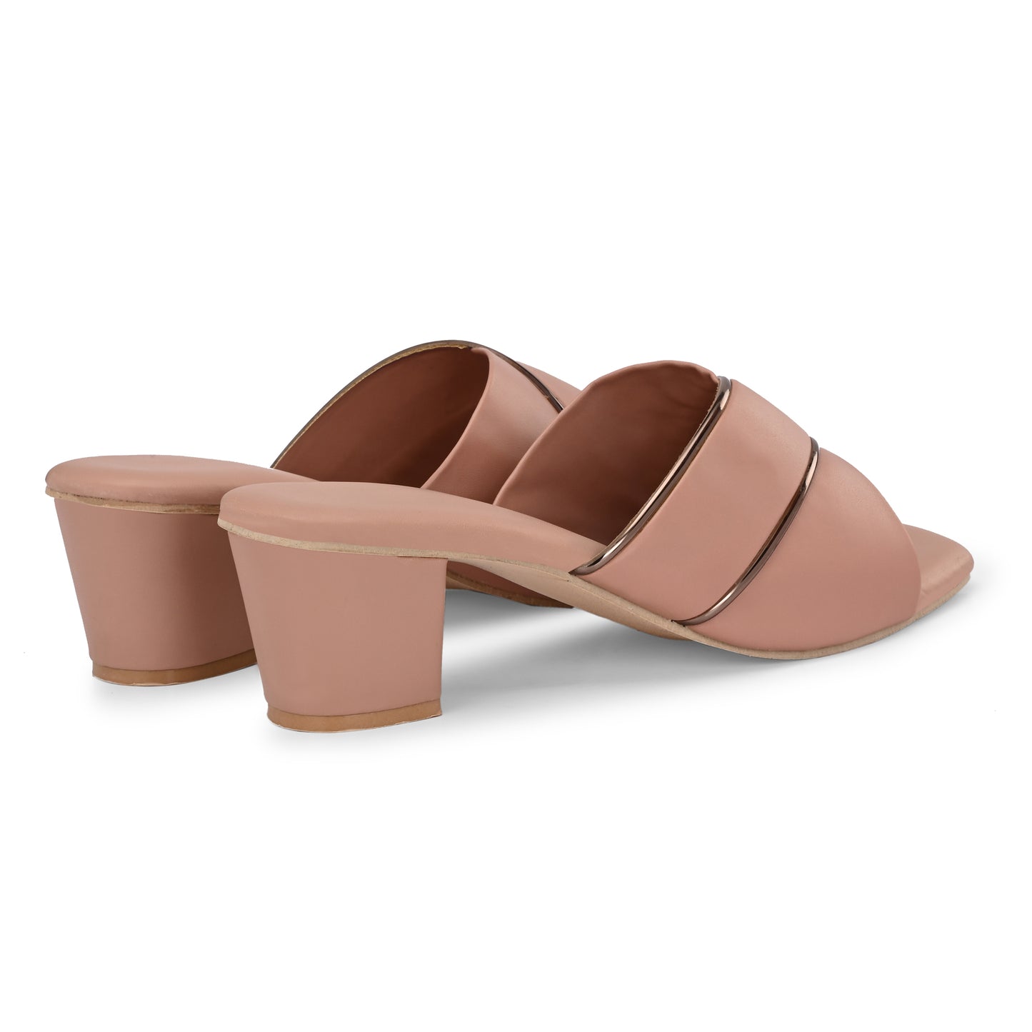 RAVIS Elegant Criss-Cross Block Heels – Timeless Style for Women