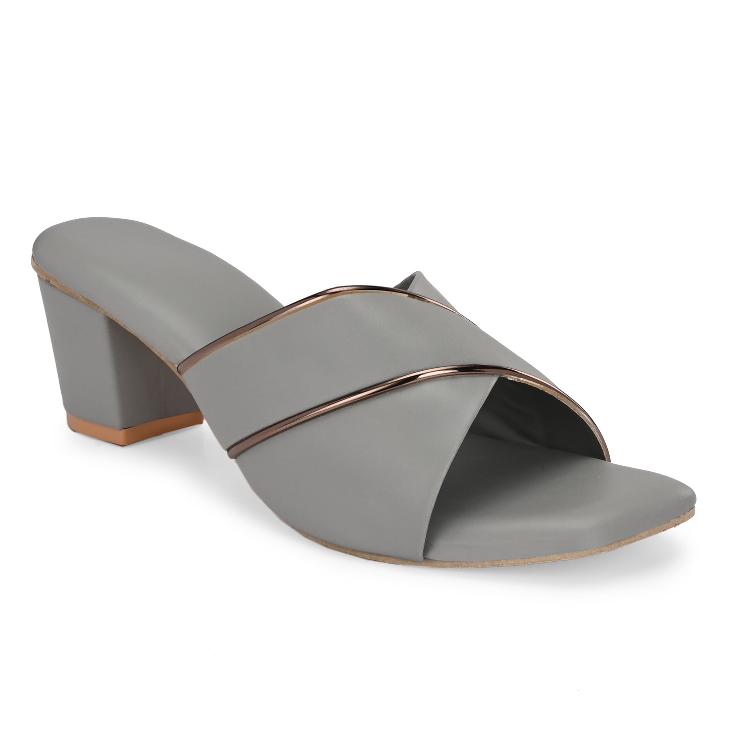 RAVIS Elegant Criss-Cross Block Heels – Timeless Style for Women
