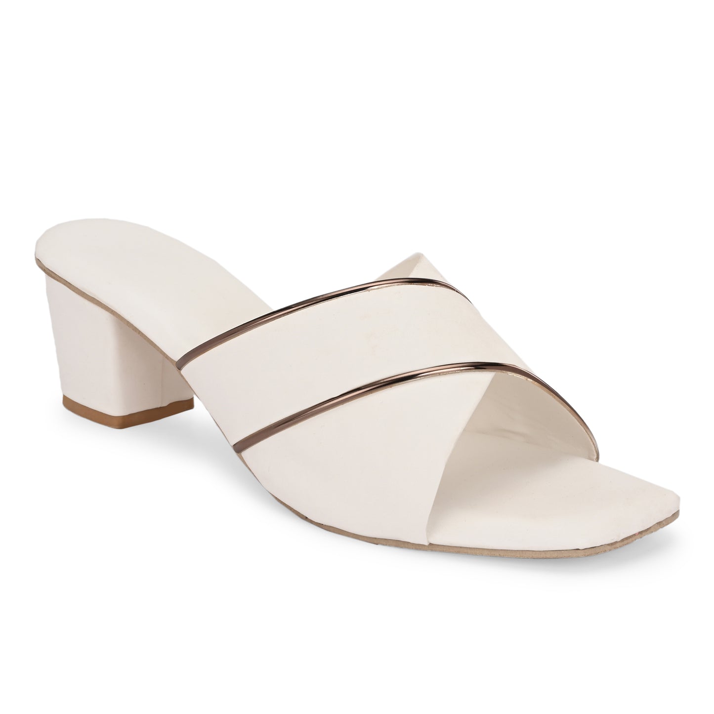RAVIS Elegant Criss-Cross Block Heels – Timeless Style for Women