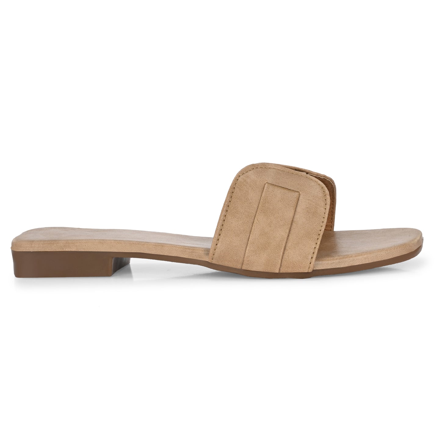 Ravis Minimal Toe-Ring Flat Slippers – Everyday Slip-On Comfort Sandals for Women